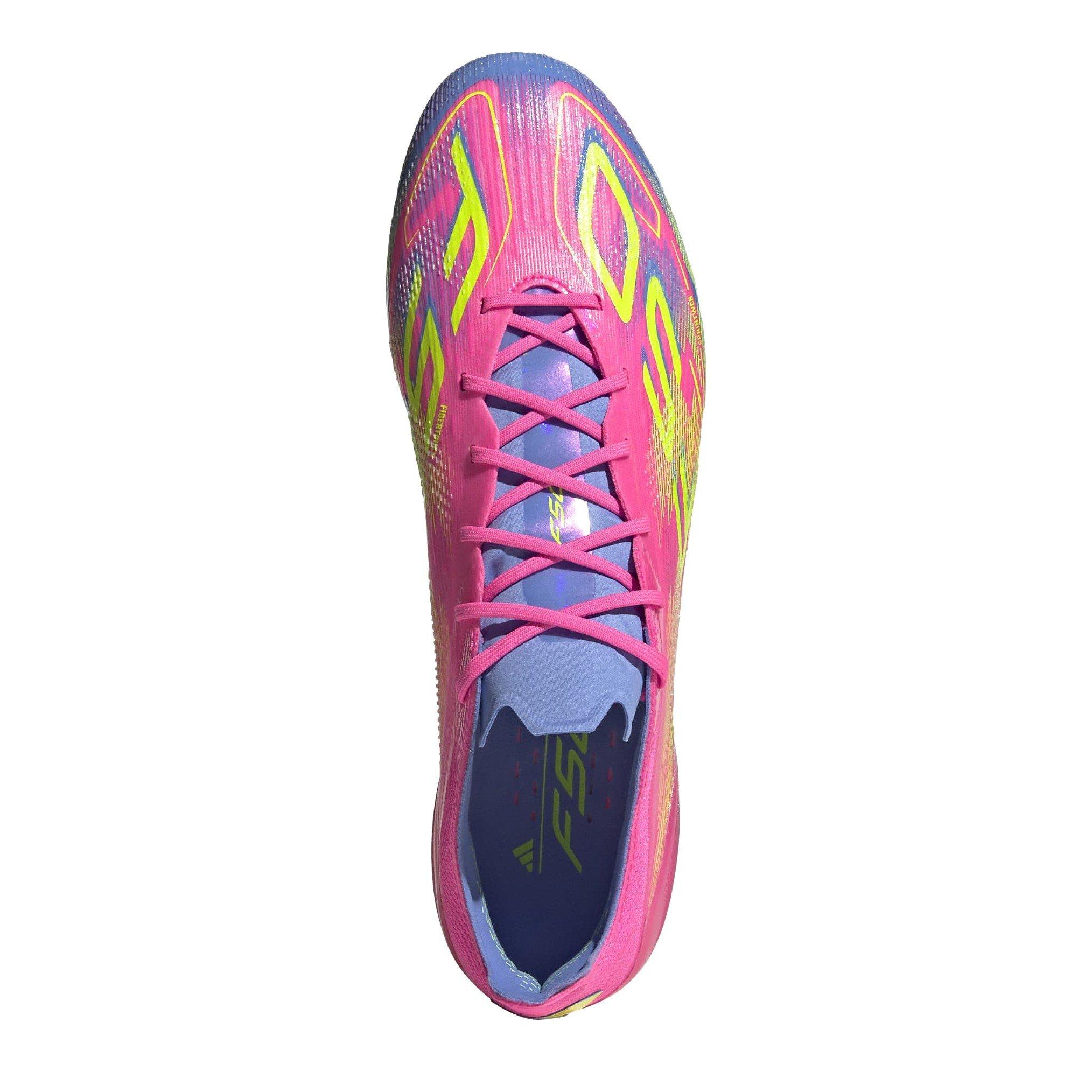 Lucid Pink/Luci - adidas - Men's F50 Elite Firm Ground Football Boot - 6