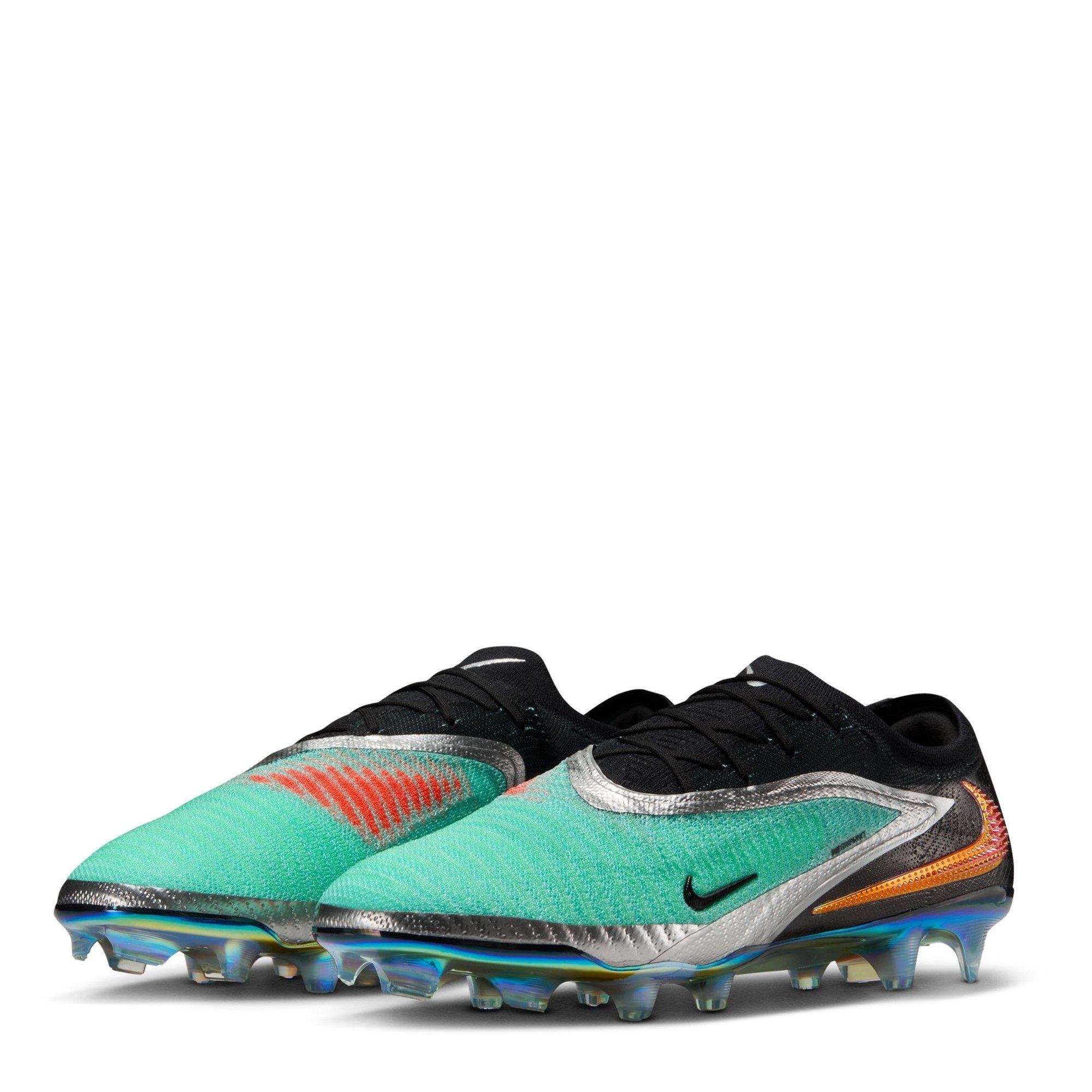 Chrome/Black - Nike - Phantom 6 Low Elite Adults Firm Ground Football Boots - 4