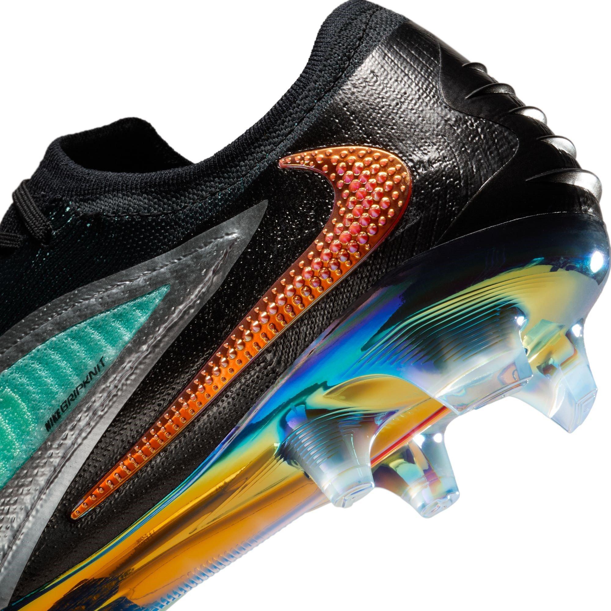 Chrome/Black - Nike - Phantom 6 Low Elite Adults Firm Ground Football Boots - 9