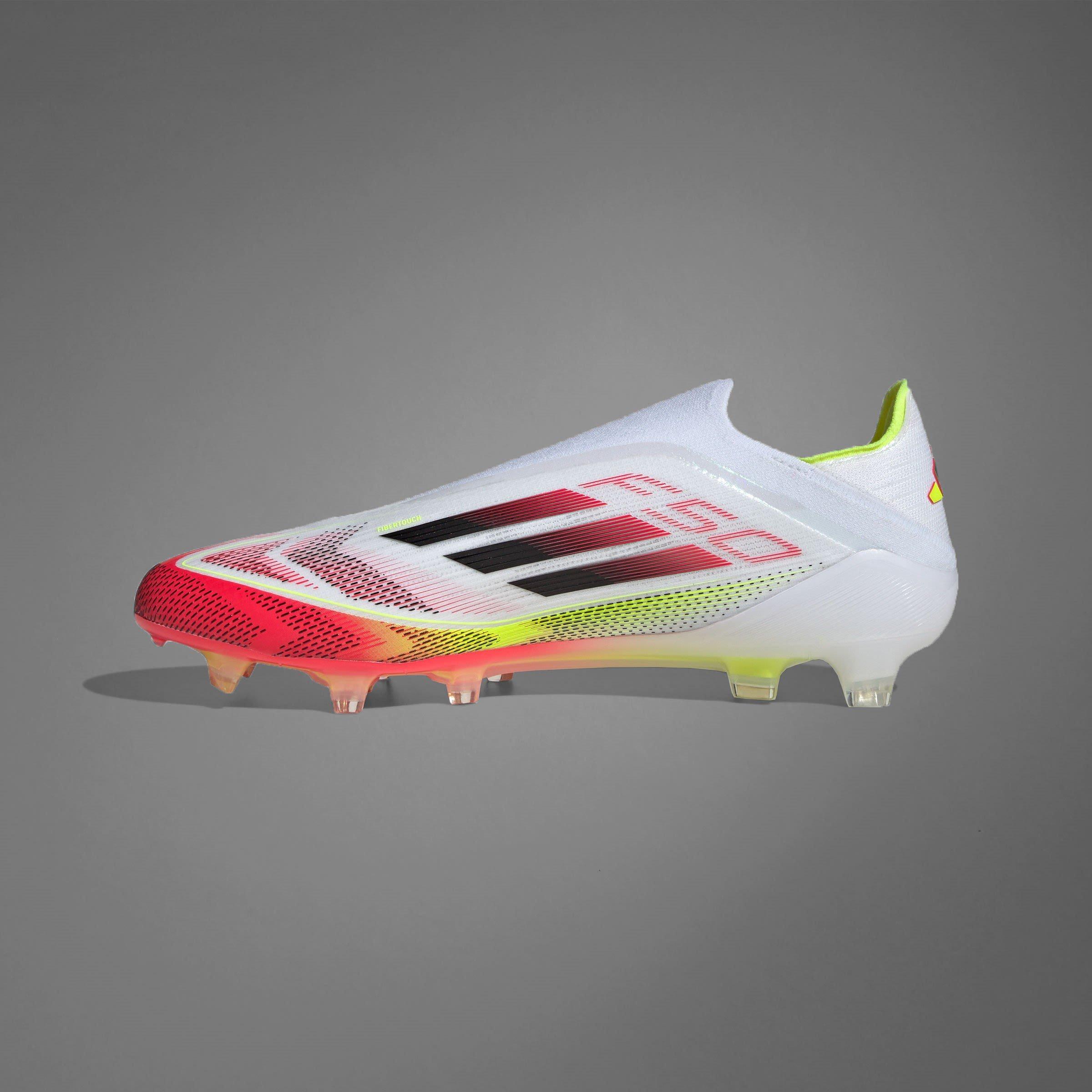 White/Red - adidas - F50 Elite Laceless Firm Ground Football Boots Mens - 13