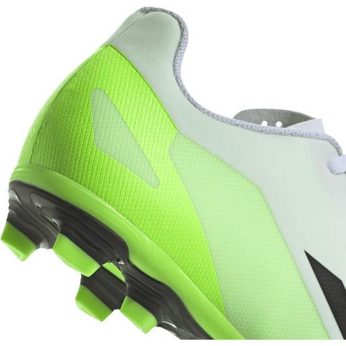 White/Blk/Lemon - adidas - X Crazyfast.4 Firm Ground Football Boots - 8