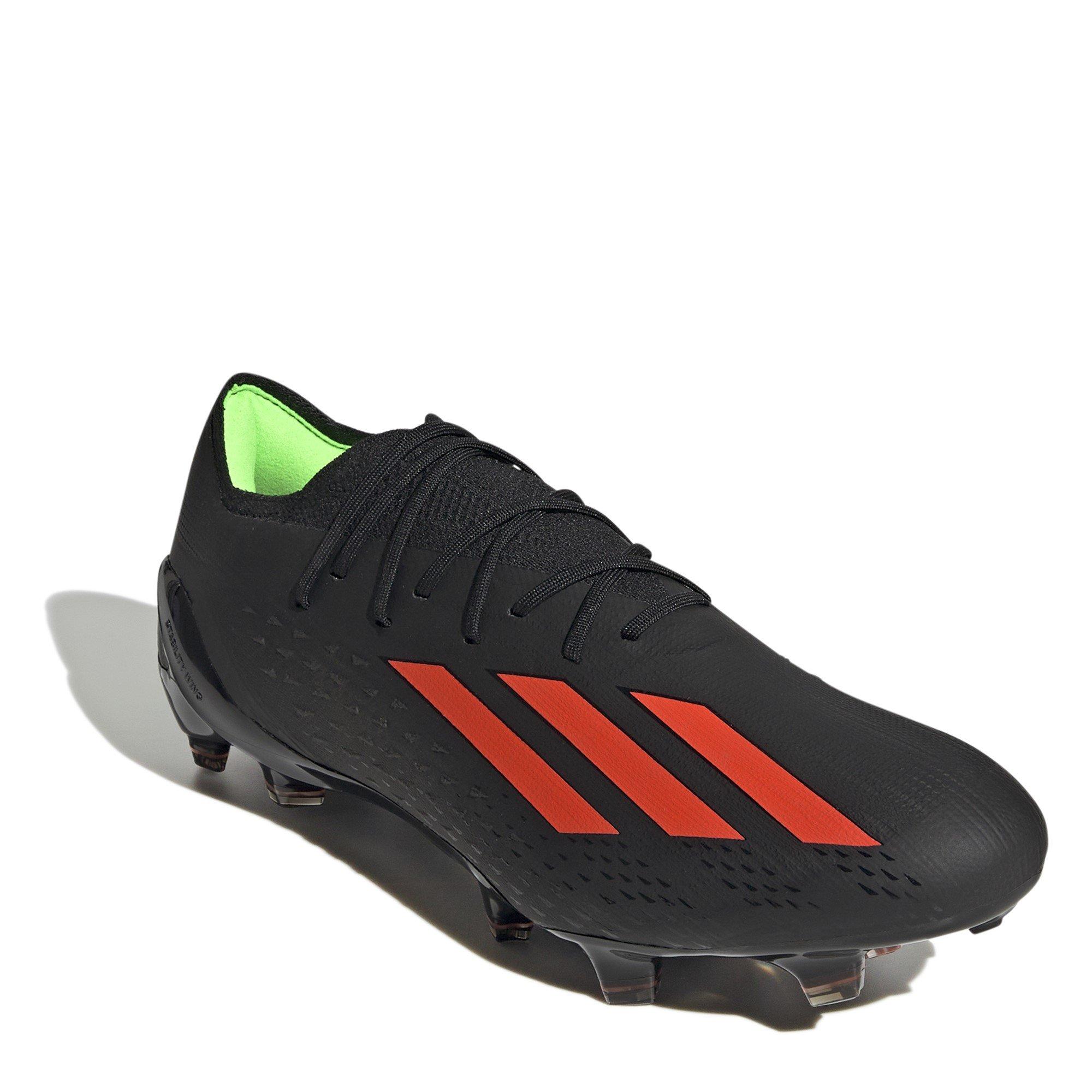 Schwarz/Rot/Grün - adidas - X Speedportal.1 Firm Ground Football Boots - 3
