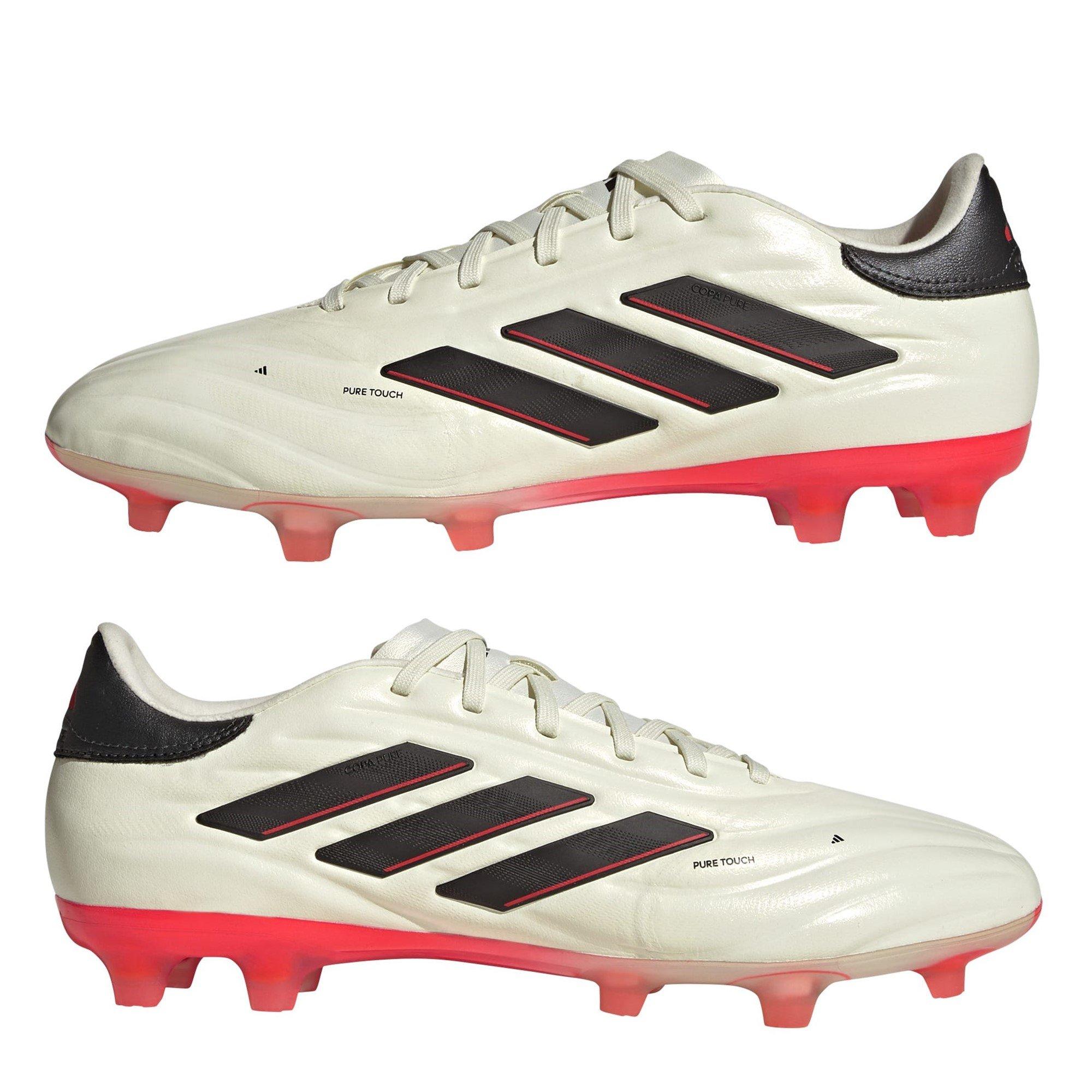 White/Black/Red - adidas - Copa Pure 2 Pro Firm Ground Football Boots - 9