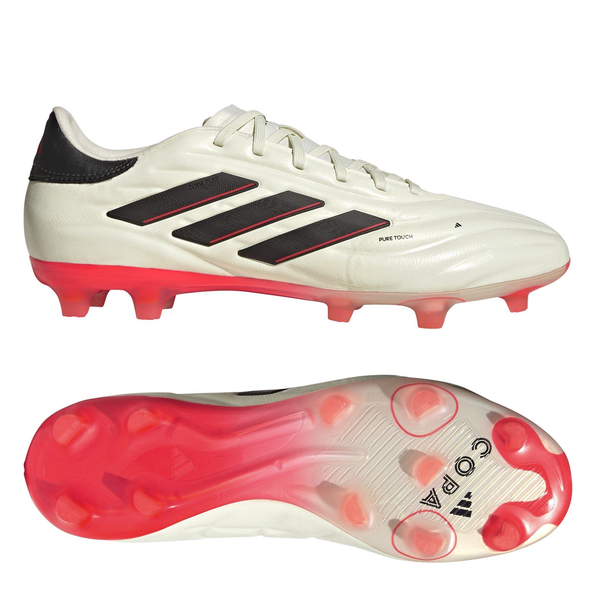 White/Black/Red - adidas - Copa Pure 2 Pro Firm Ground Football Boots - 10