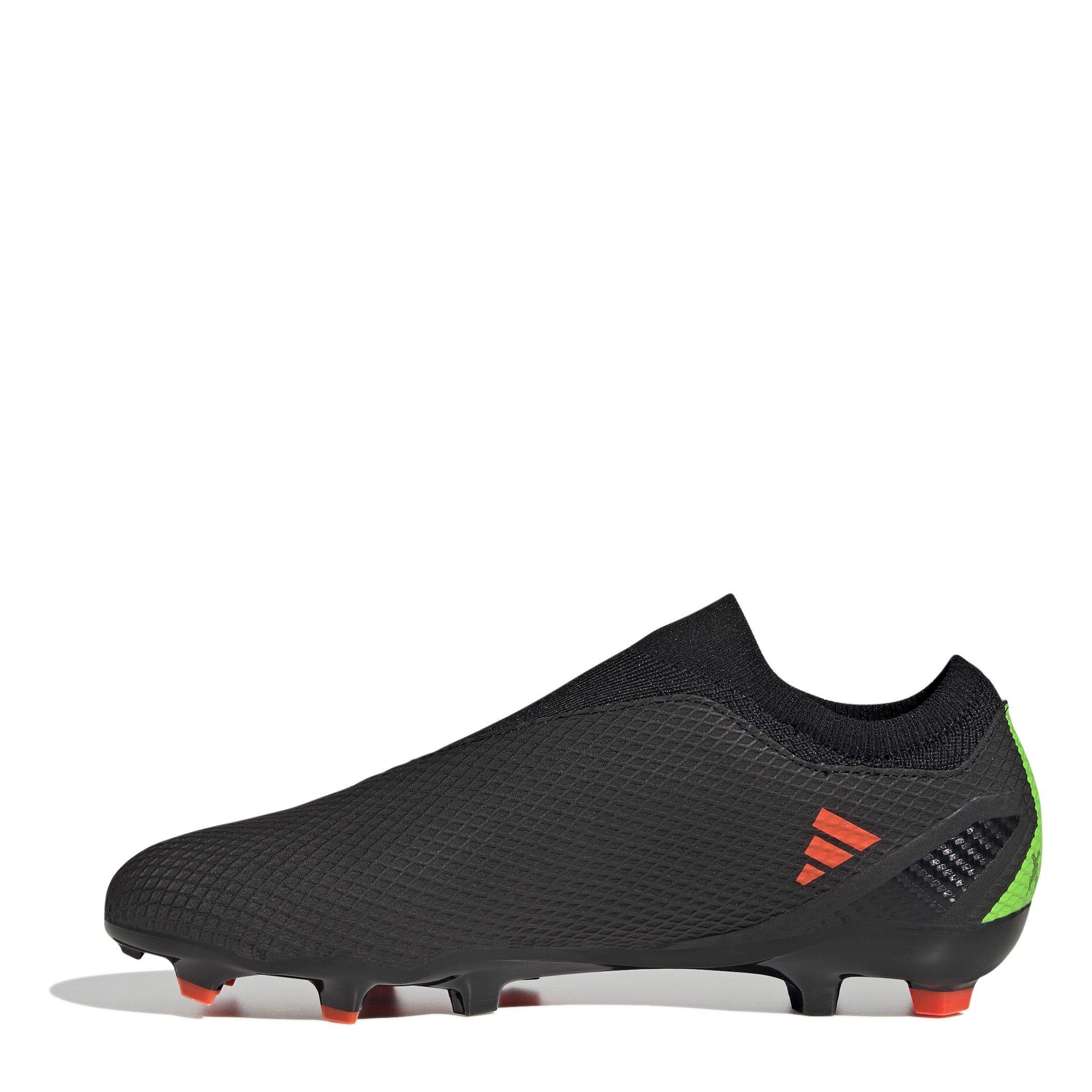 Noir/Rouge/Vert - adidas - X Speedportal.3 Laceless Firm Ground Football Boots - 2