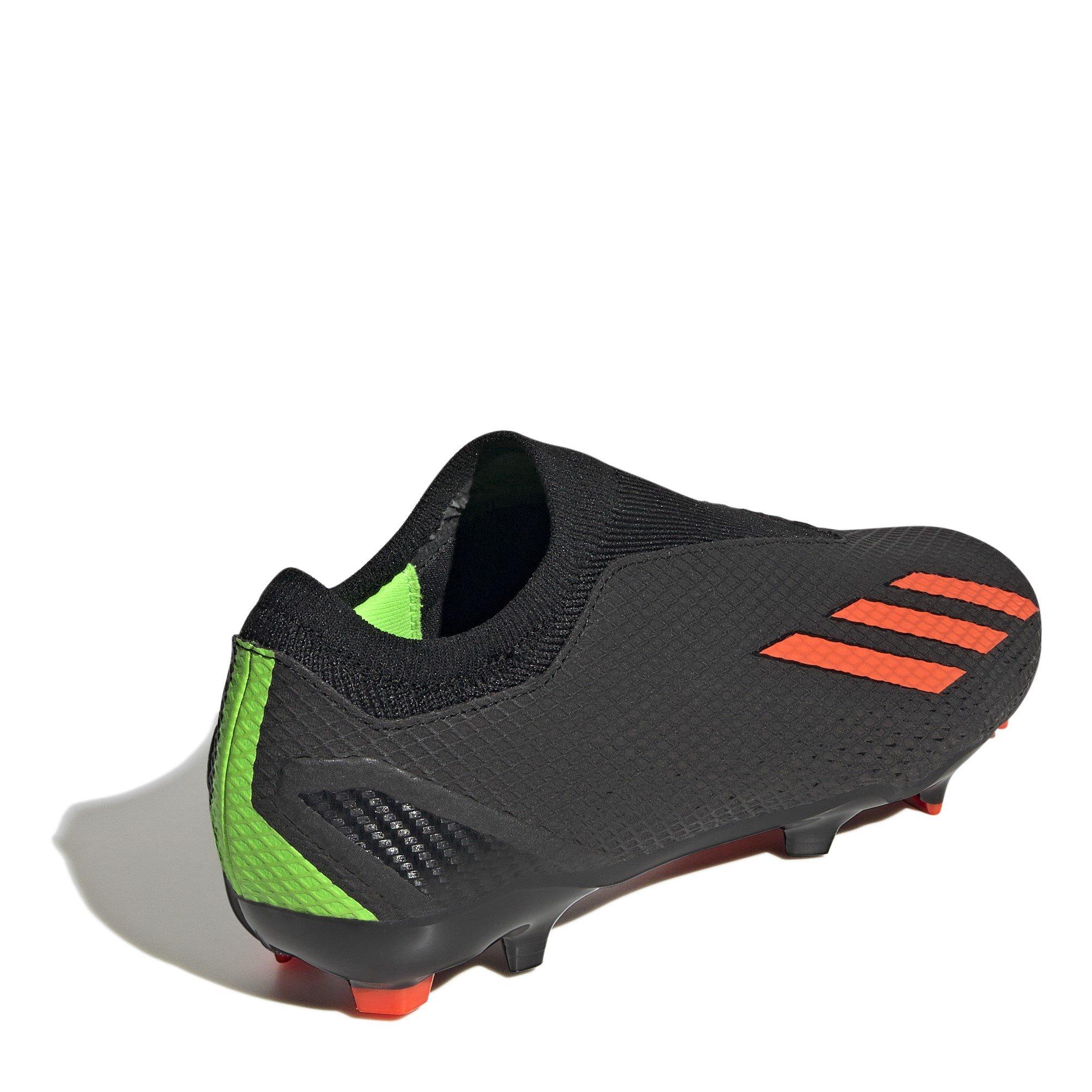 Noir/Rouge/Vert - adidas - X Speedportal.3 Laceless Firm Ground Football Boots - 4