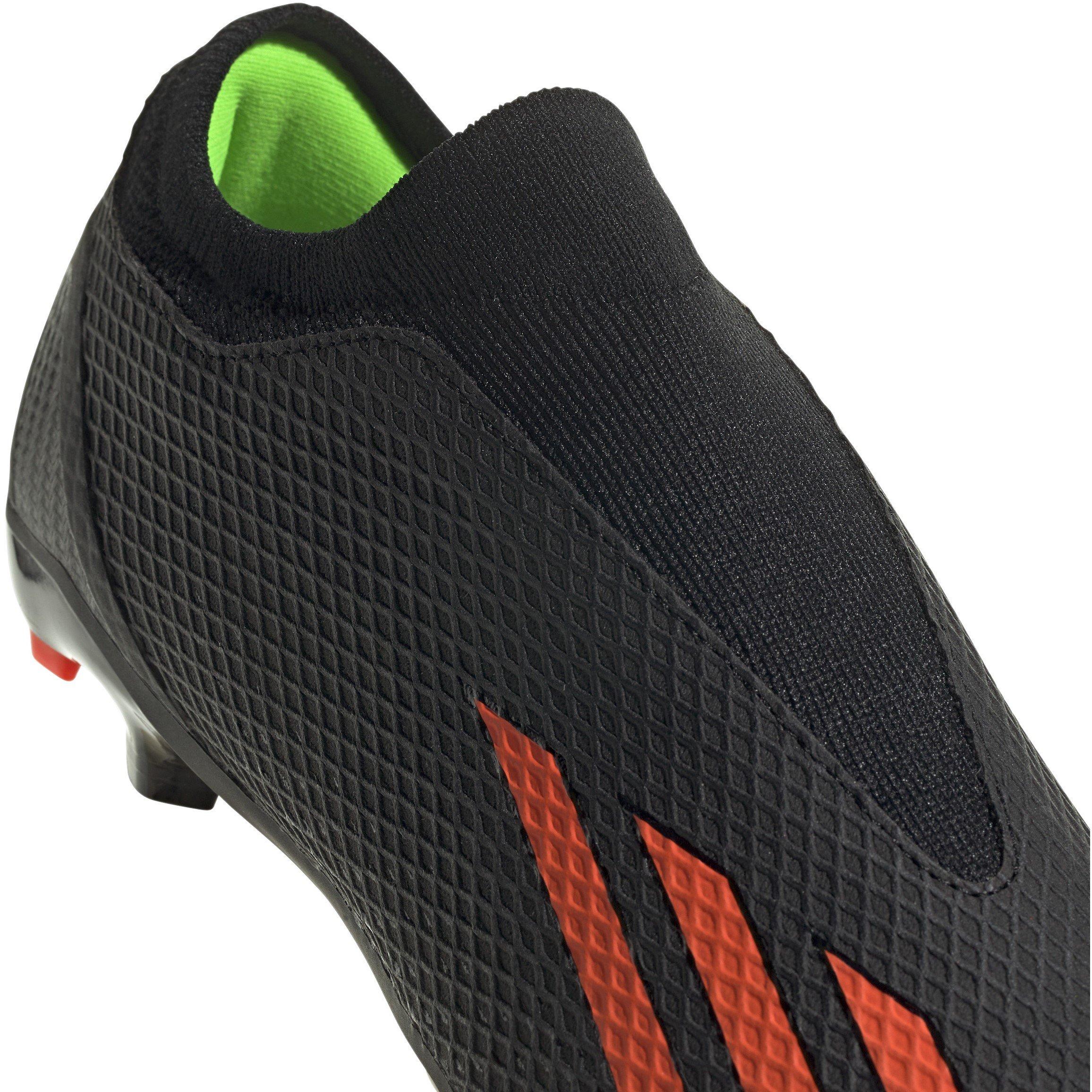 Noir/Rouge/Vert - adidas - X Speedportal.3 Laceless Firm Ground Football Boots - 7