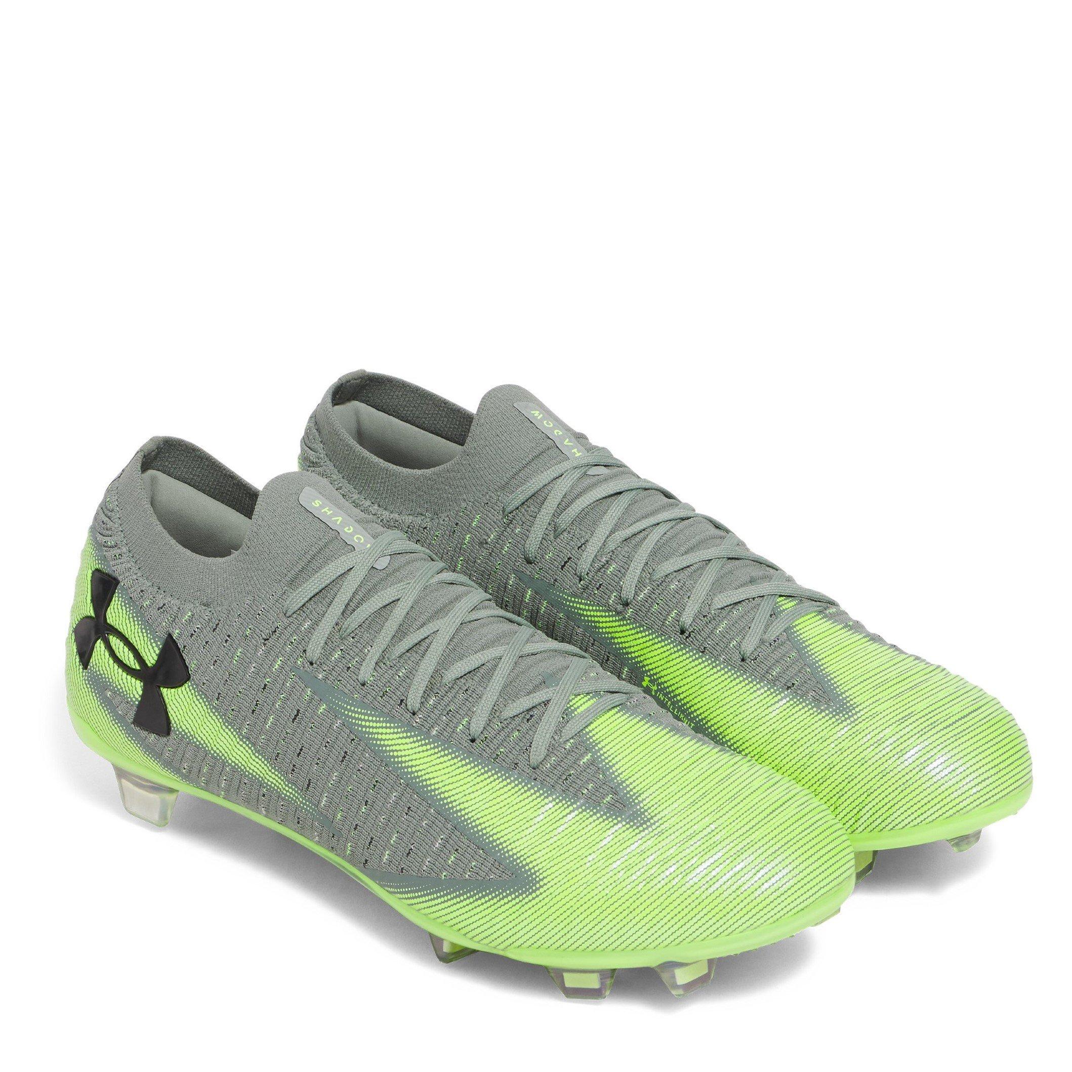 Grey/Volt - Under Armour - Shadow Elite 3 Firm Ground Football Boots - 5