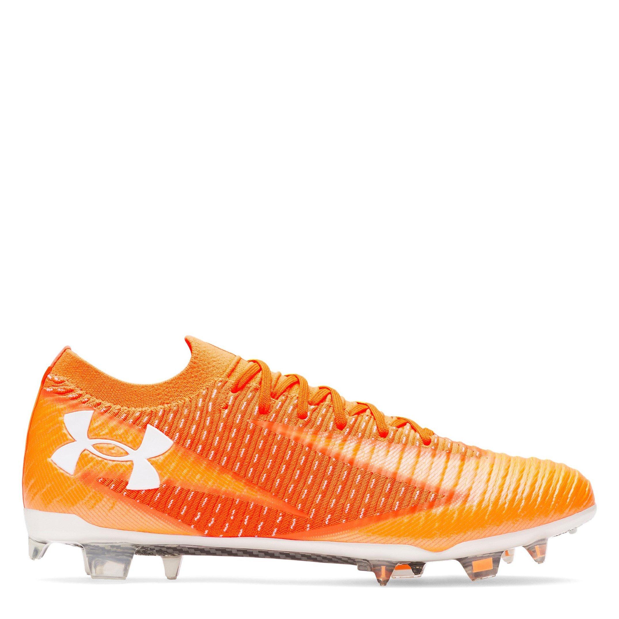 Under Armour Men's Shadow Elite 3 Firm Ground Football Boots - Orange - 8.5 (43)