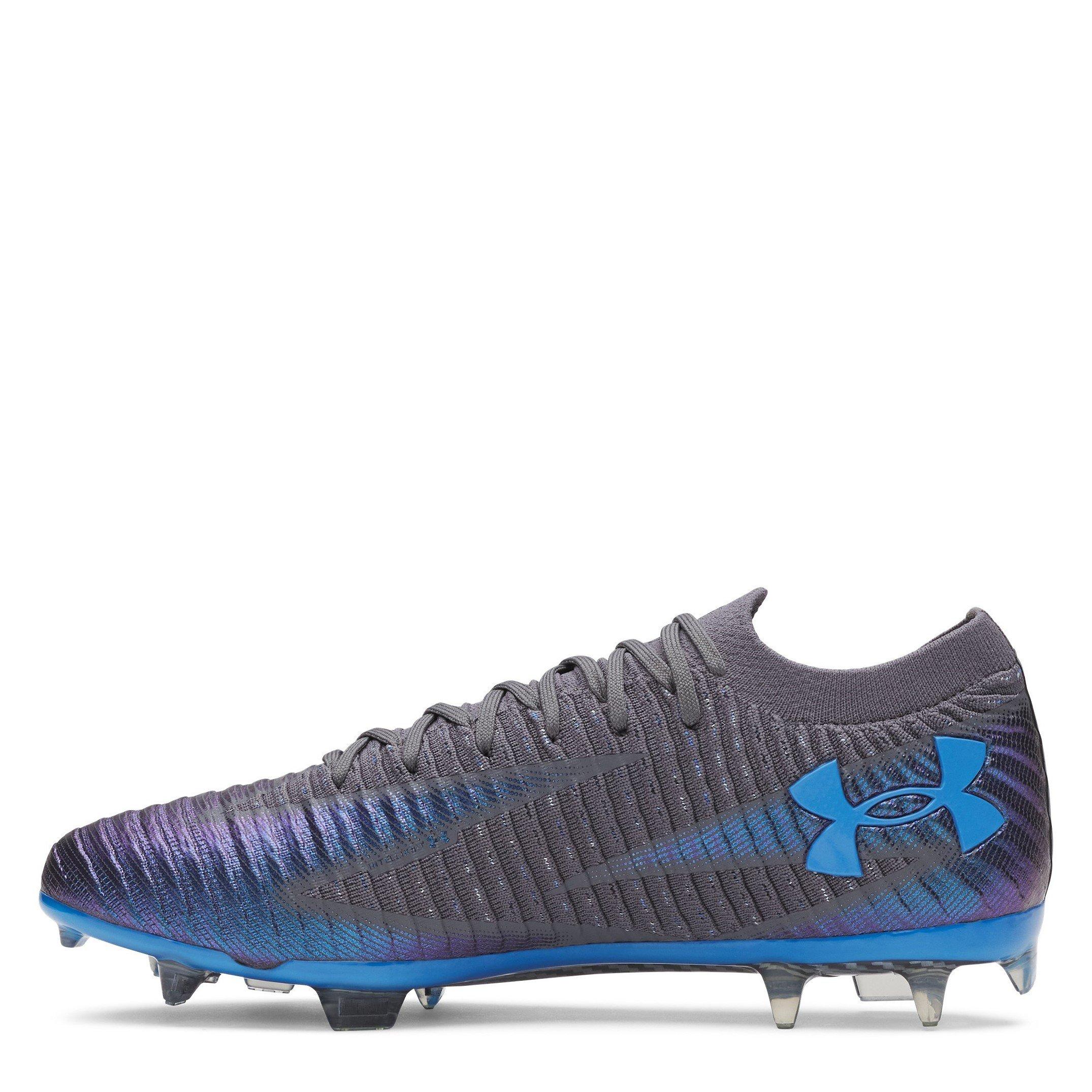 Black/Blue - Under Armour - Shadow Elite 3 Firm Ground Football Boots - 2