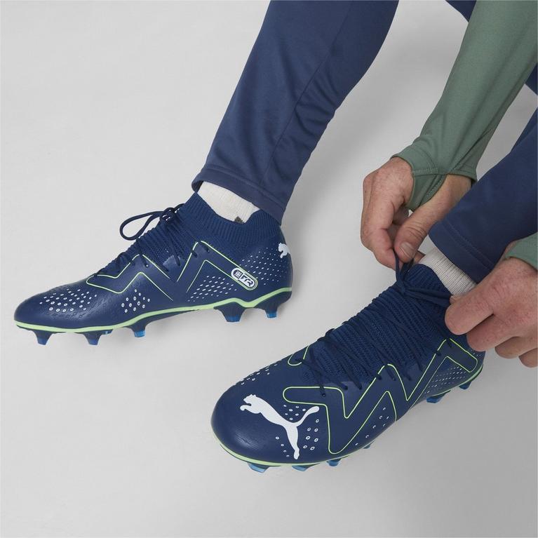 Bleu/Vert - Puma - Future Match.3  Firm Ground Football Boots - 7