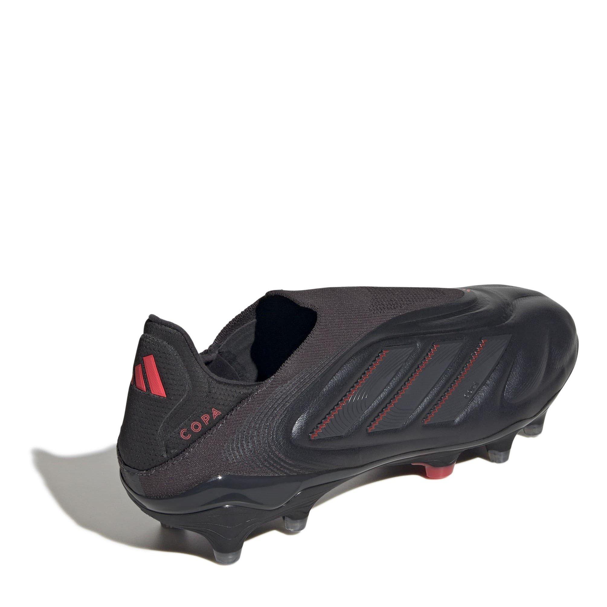 Sort/Kulstof/Rød - adidas - Copa Pure III Elite Laceless Firm Ground Football Boots - 4