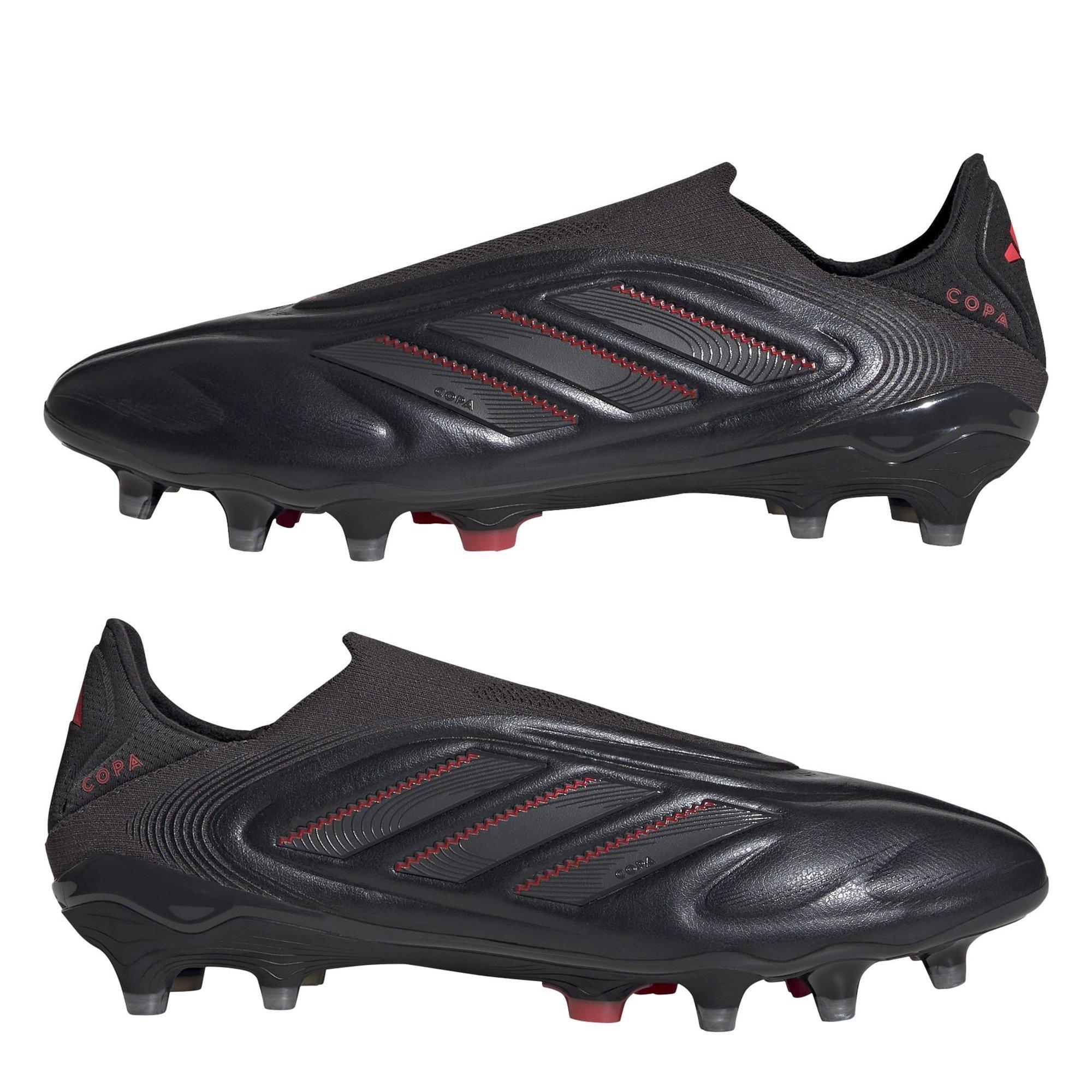 Sort/Kulstof/Rød - adidas - Copa Pure III Elite Laceless Firm Ground Football Boots - 9