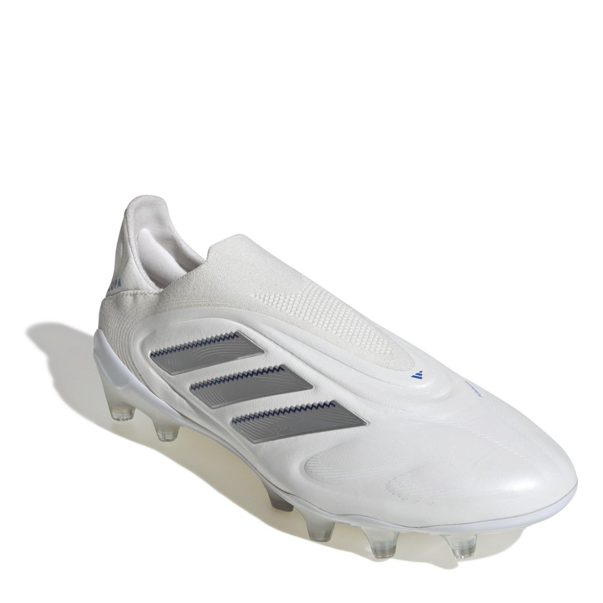 Bijelo/Srebrno - adidas - Copa Pure III Elite Laceless Firm Ground Football Boots - 3