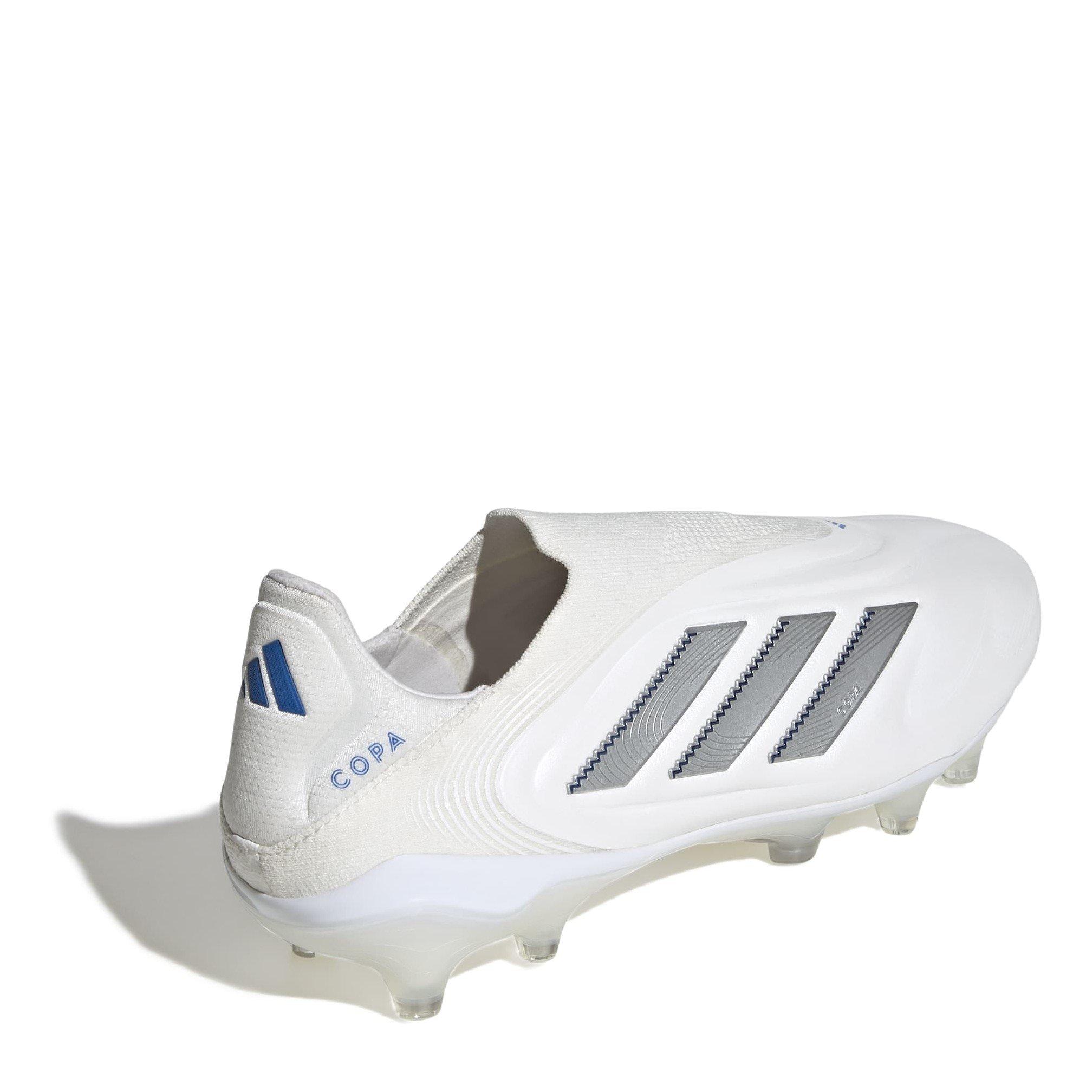 Bijelo/Srebrno - adidas - Copa Pure III Elite Laceless Firm Ground Football Boots - 4