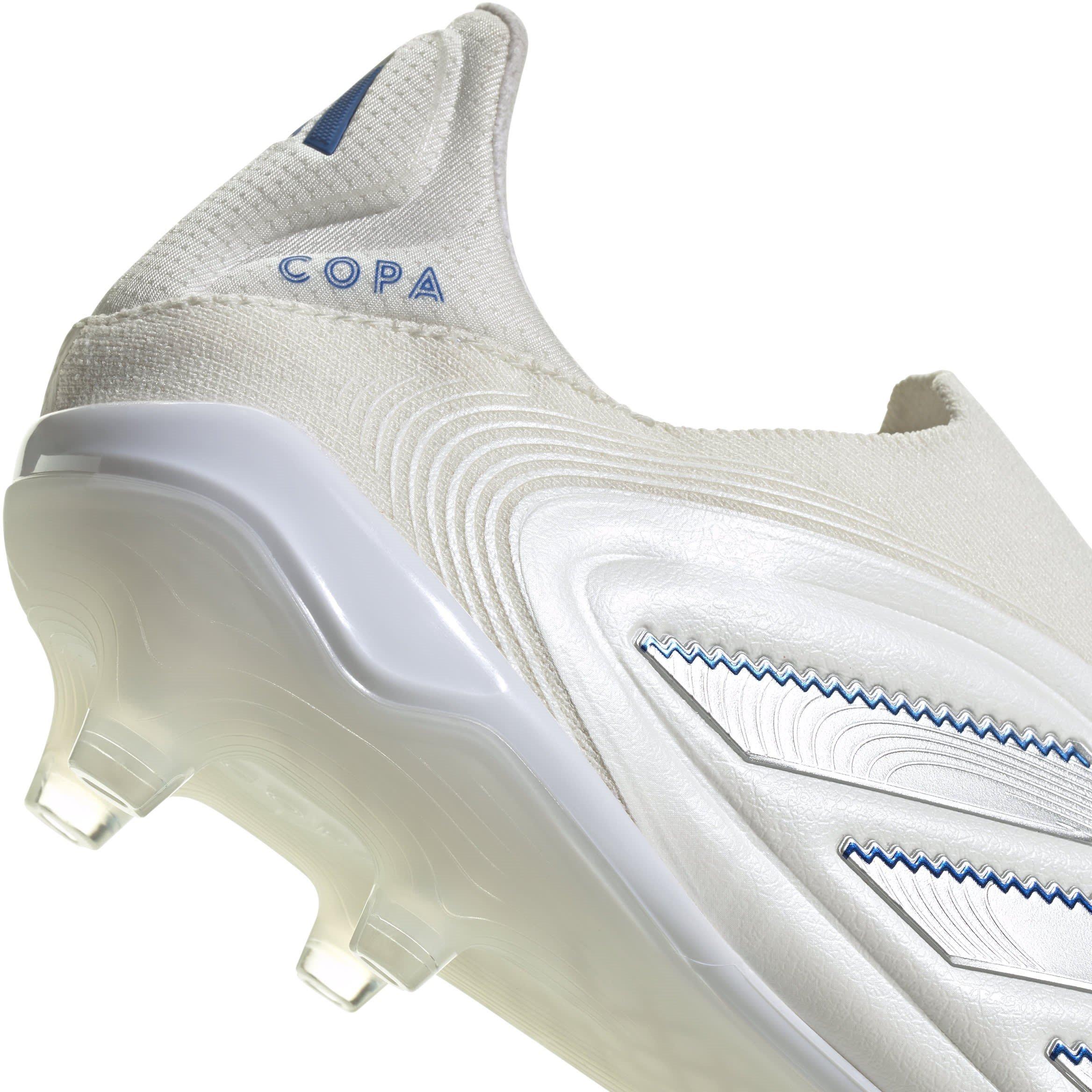 Bijelo/Srebrno - adidas - Copa Pure III Elite Laceless Firm Ground Football Boots - 7