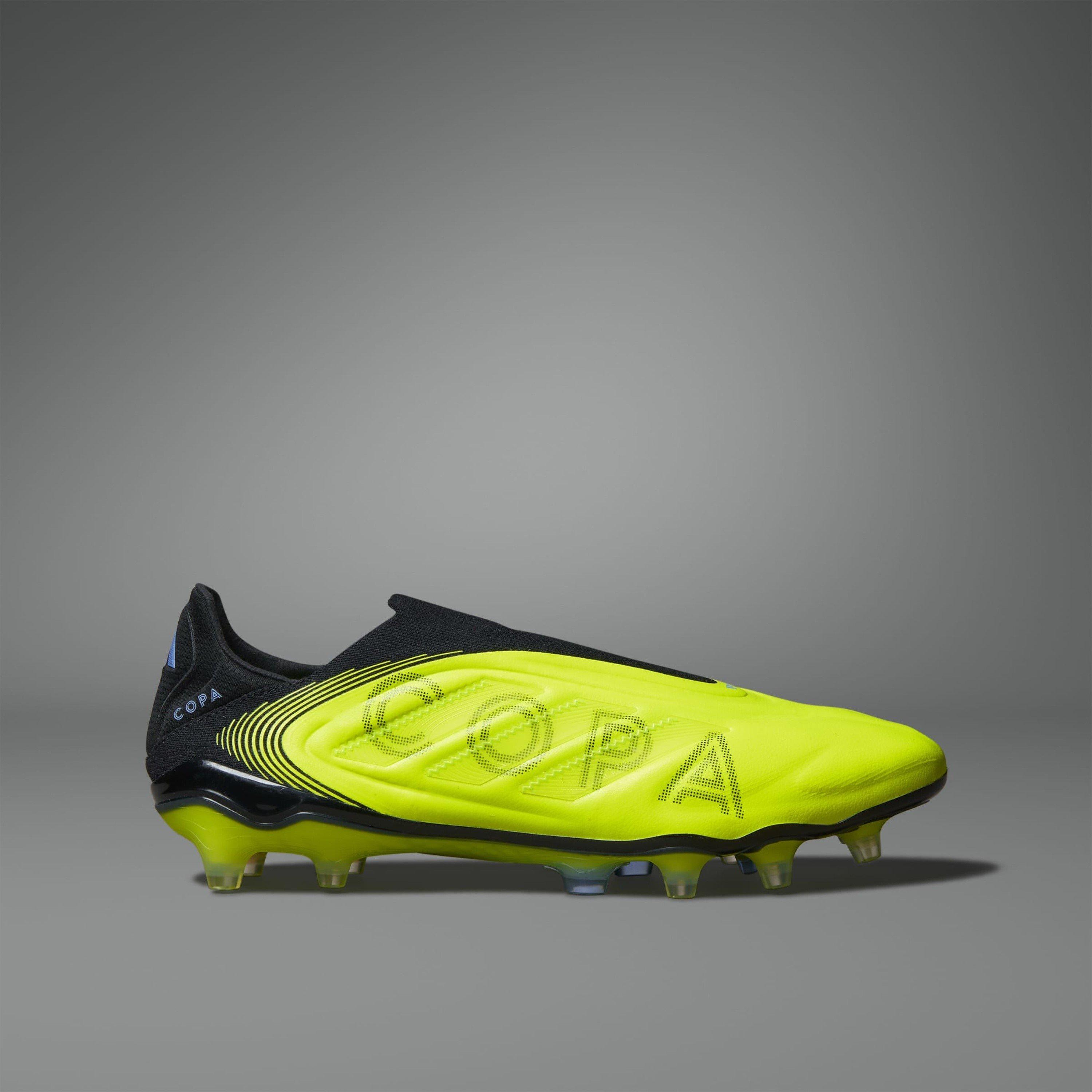 Limun/Crna - adidas - Copa Pure III Elite Laceless Firm Ground Football Boots - 12