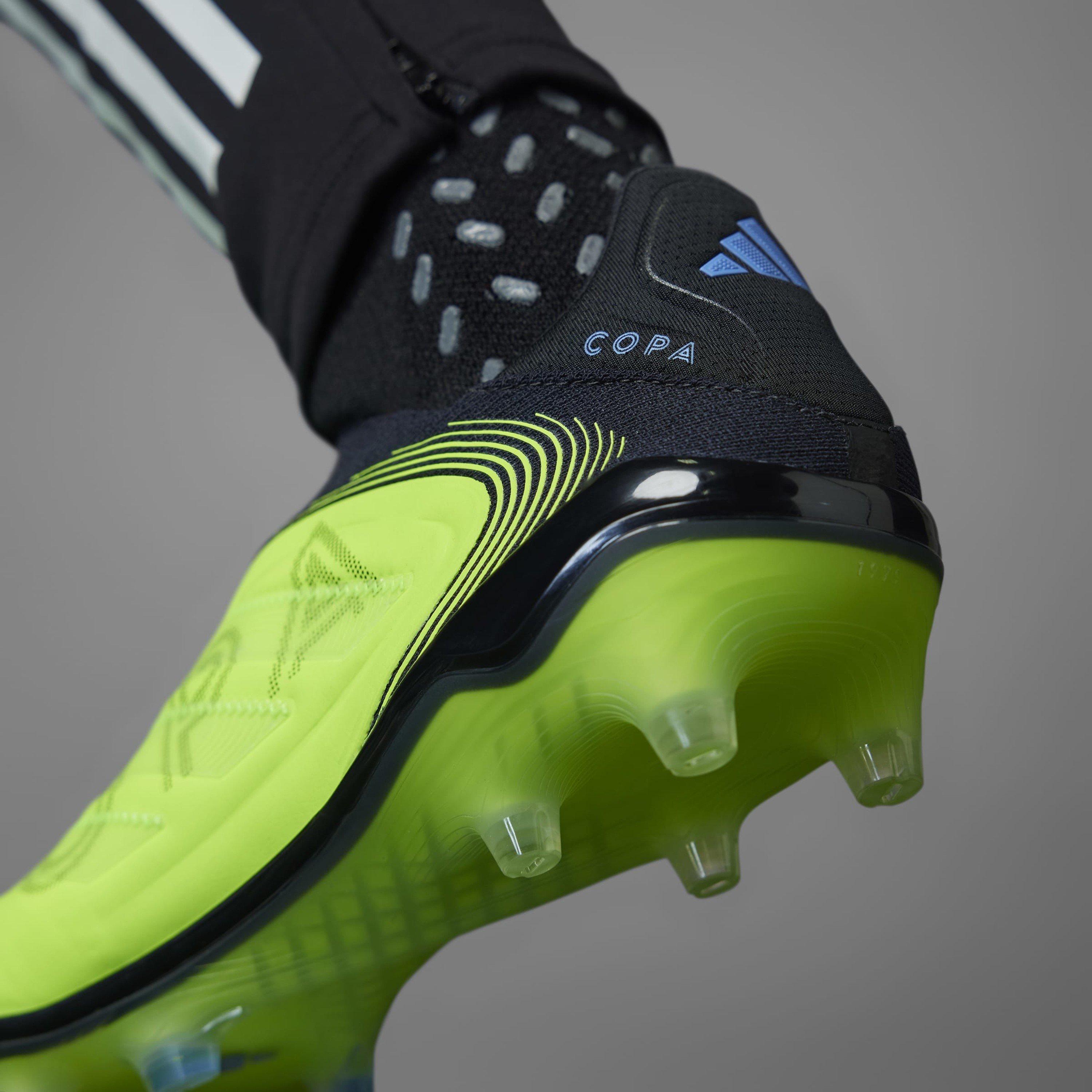 Limun/Crna - adidas - Copa Pure III Elite Laceless Firm Ground Football Boots - 14