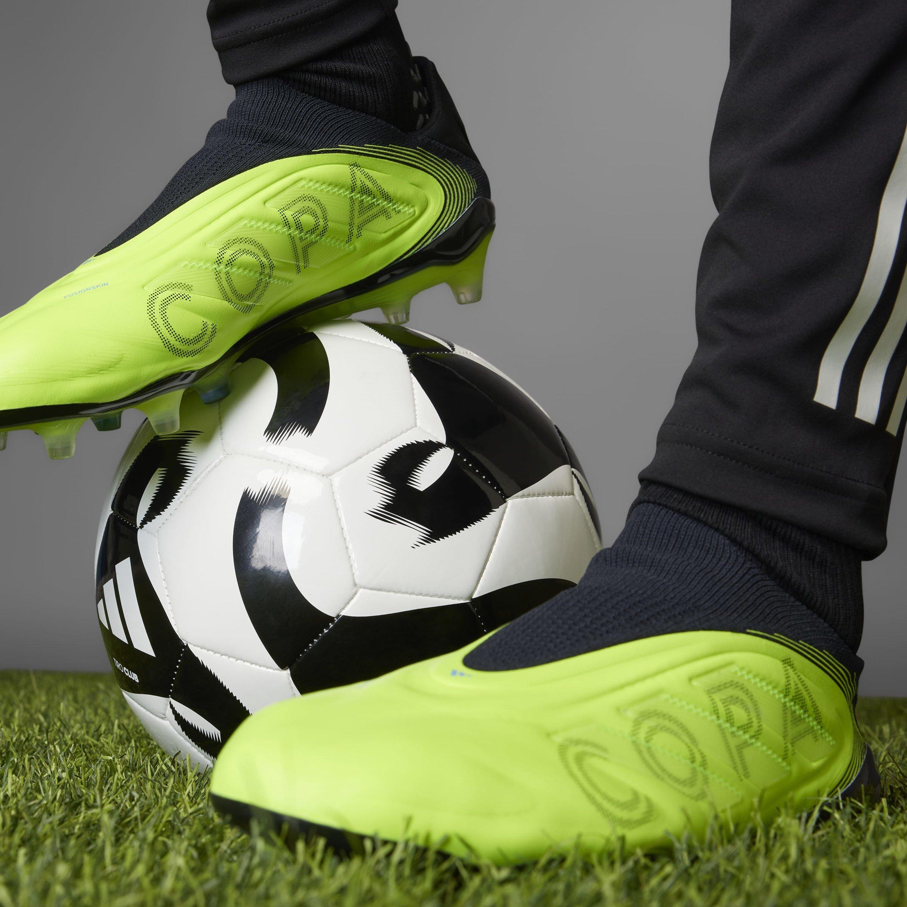 Limun/Crna - adidas - Copa Pure III Elite Laceless Firm Ground Football Boots - 15