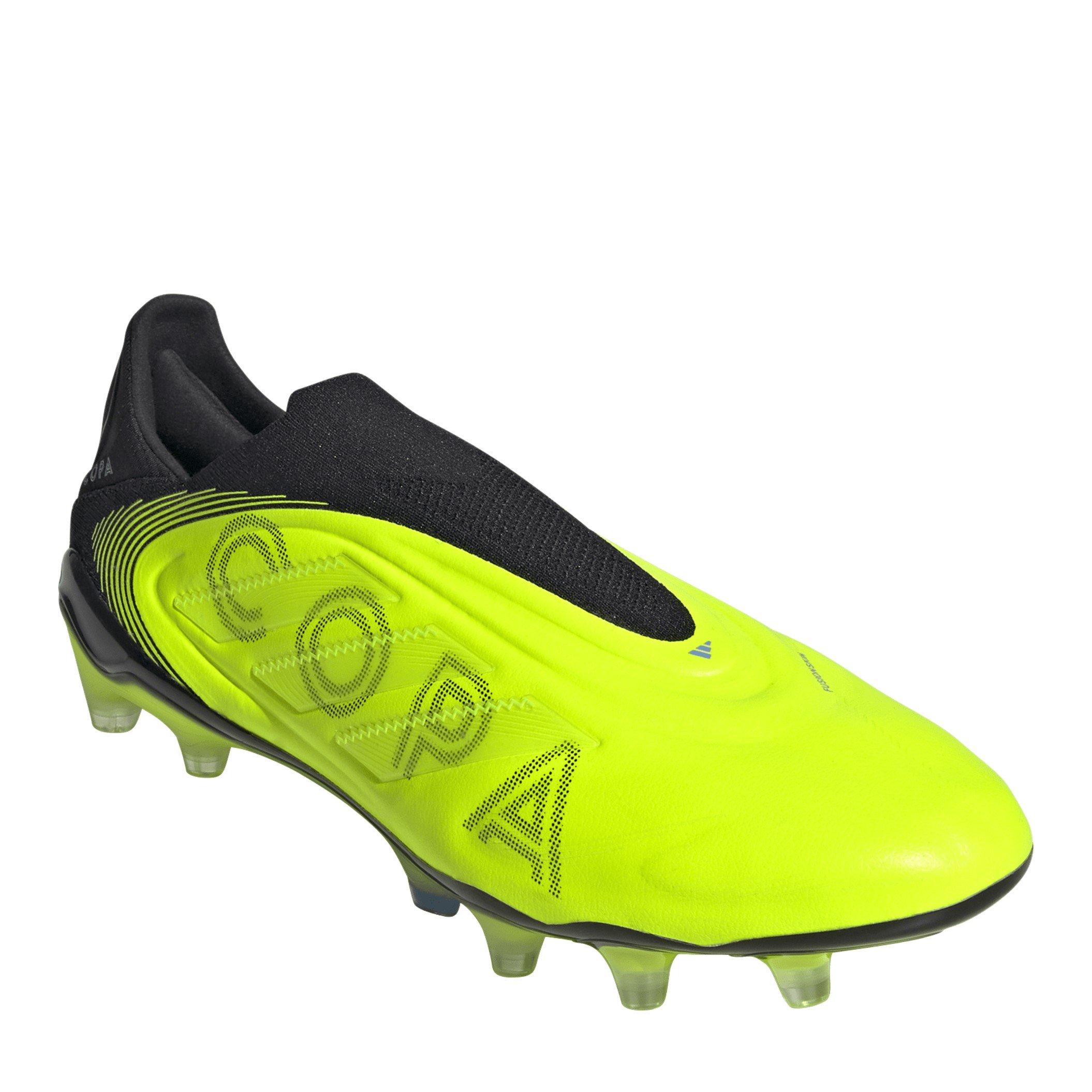 Limun/Crna - adidas - Copa Pure III Elite Laceless Firm Ground Football Boots - 4