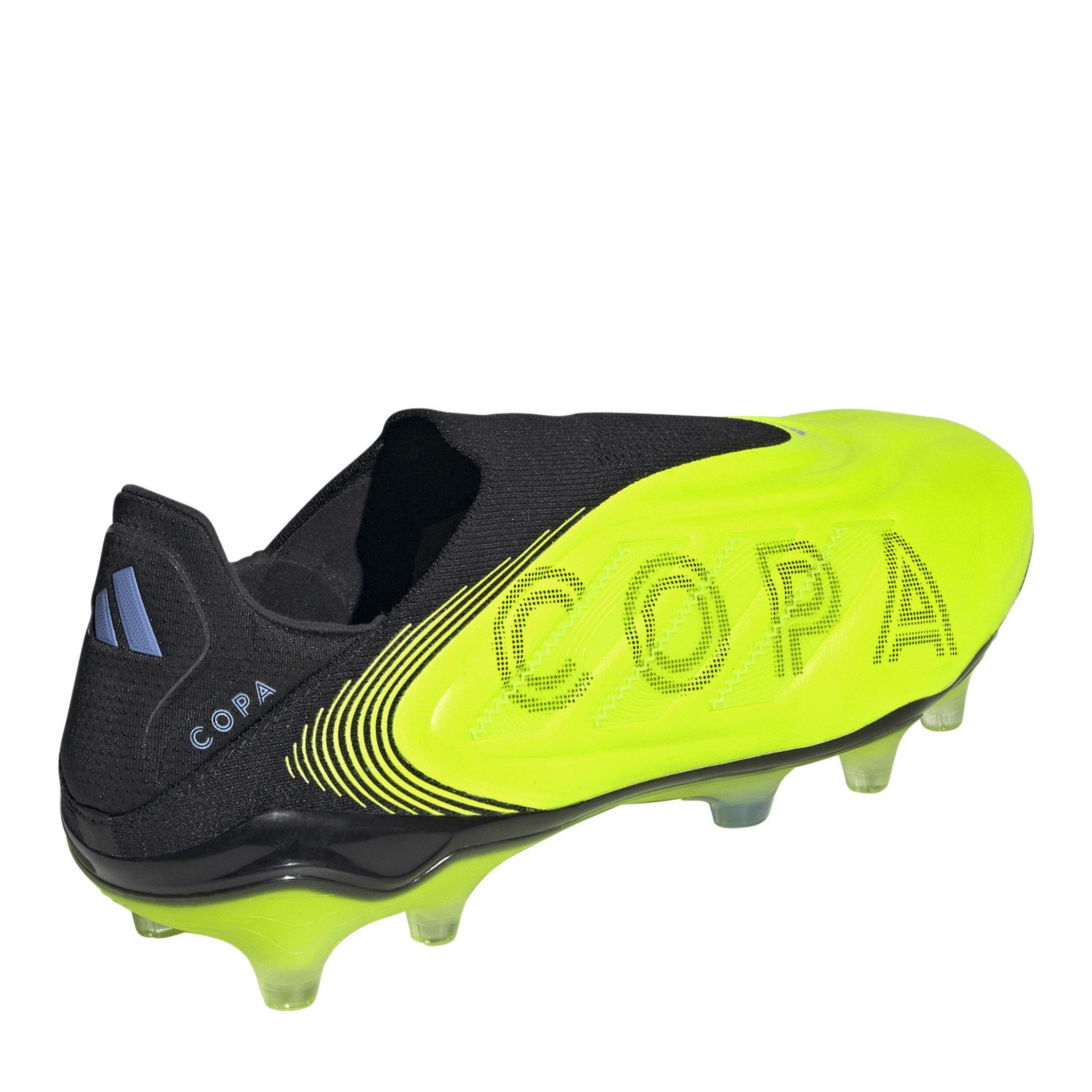 Limun/Crna - adidas - Copa Pure III Elite Laceless Firm Ground Football Boots - 5