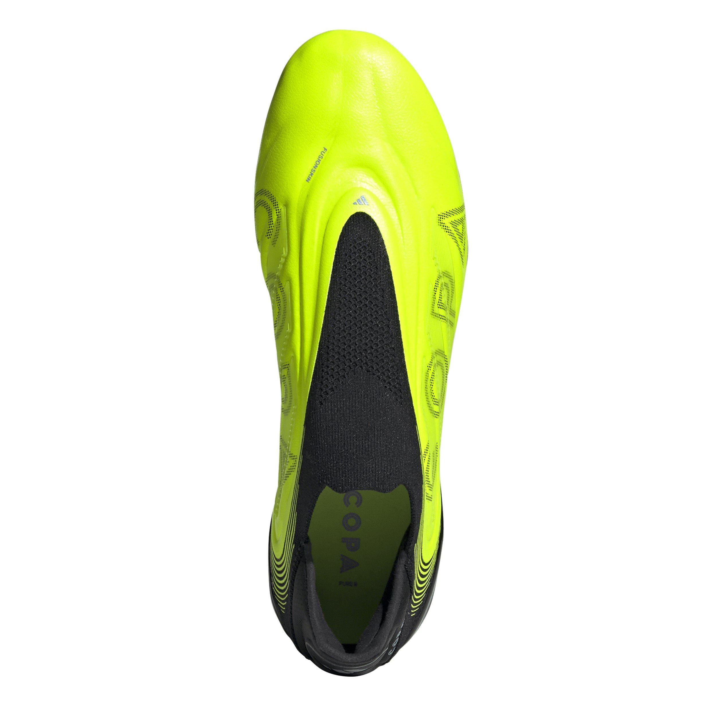 Limun/Crna - adidas - Copa Pure III Elite Laceless Firm Ground Football Boots - 6
