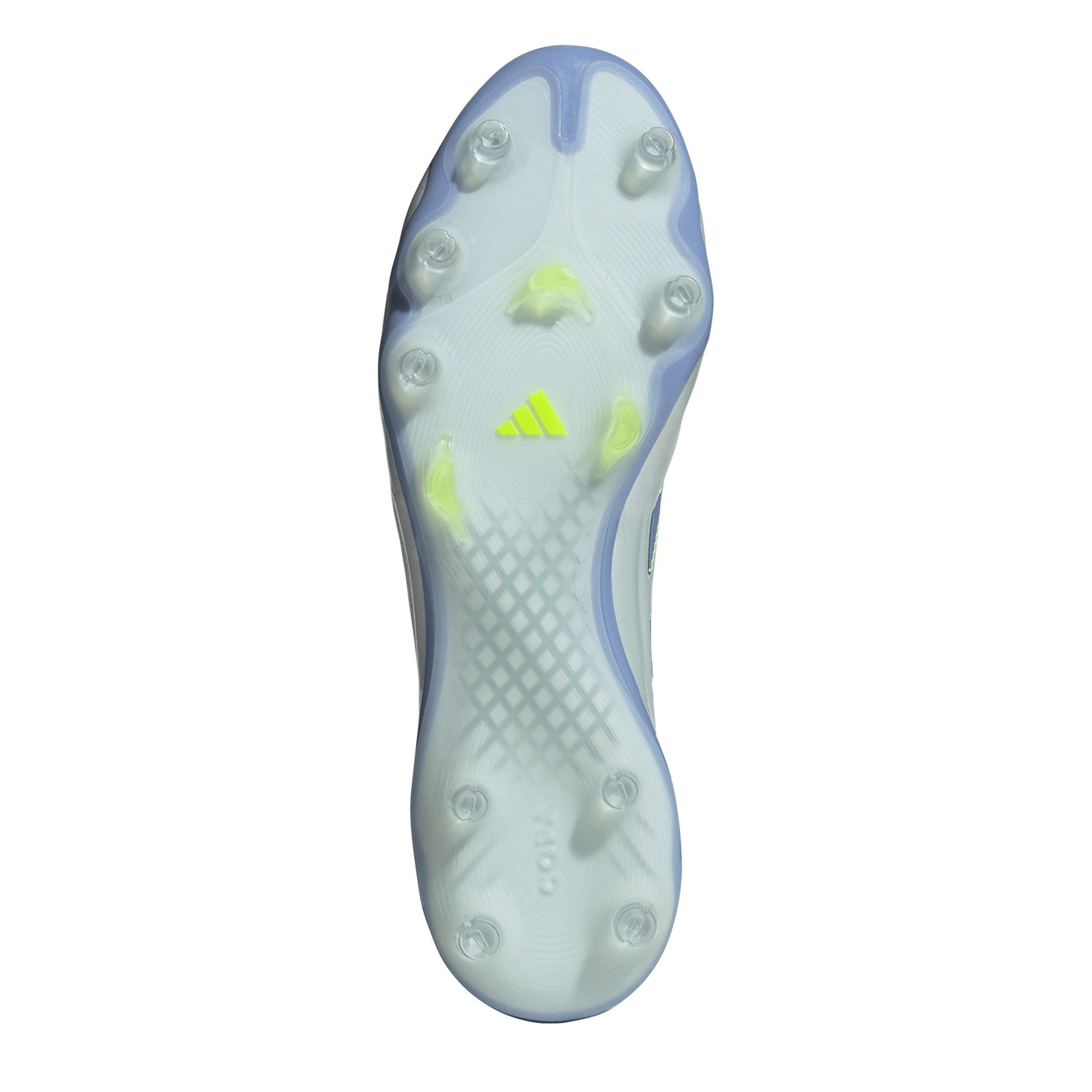 Blue/Lemon - adidas - Copa Pure III Elite Laceless Firm Ground Football Boots - 8