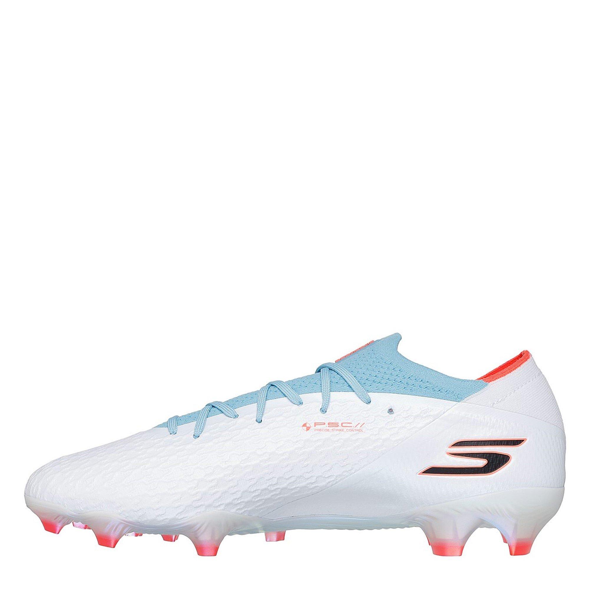 Blanco/Azul - Skechers - SKX 2 Elite Adults Firm Ground Football Boots - 2