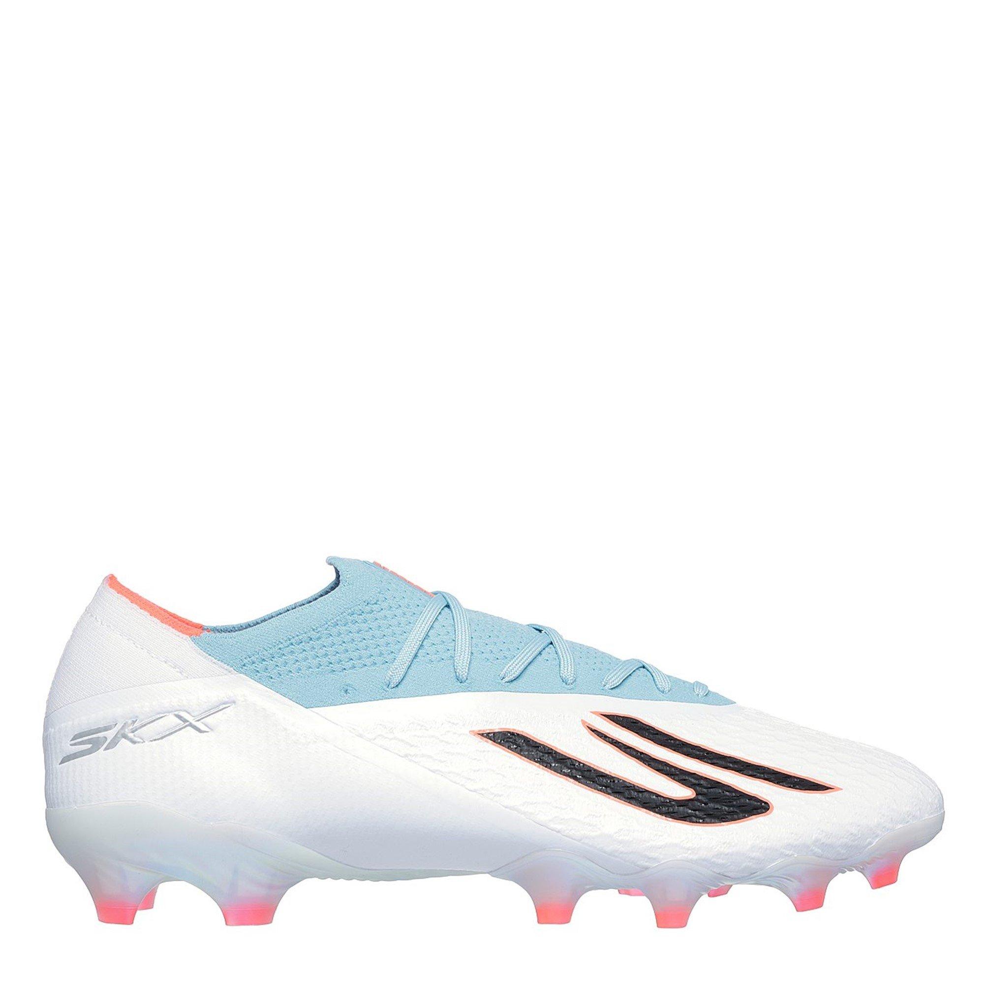 Blanco/Azul - Skechers - SKX 2 Elite Adults Firm Ground Football Boots - 3