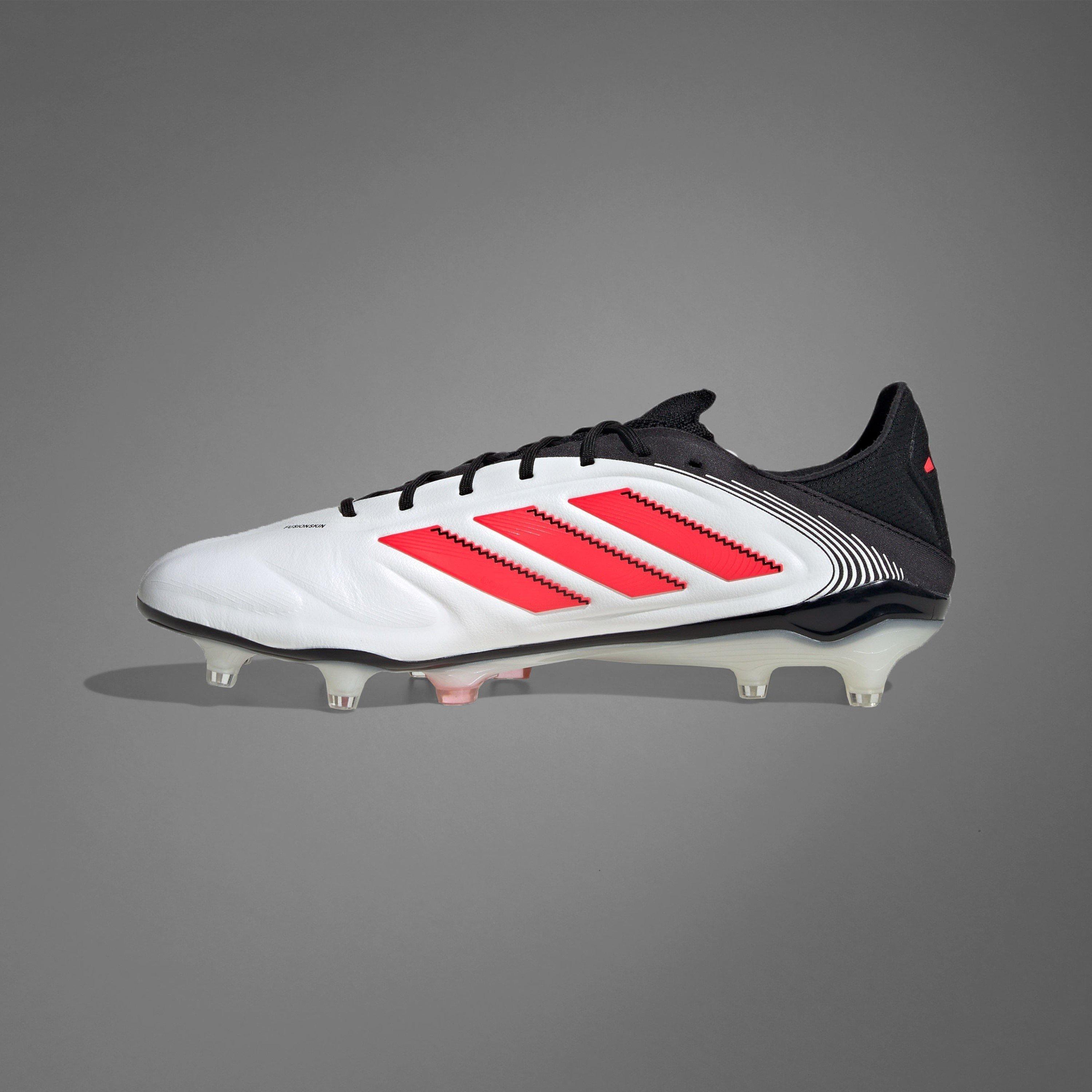 White/Red - adidas - Copa Pure III Elite Adults Firm Ground Football Boots - 13