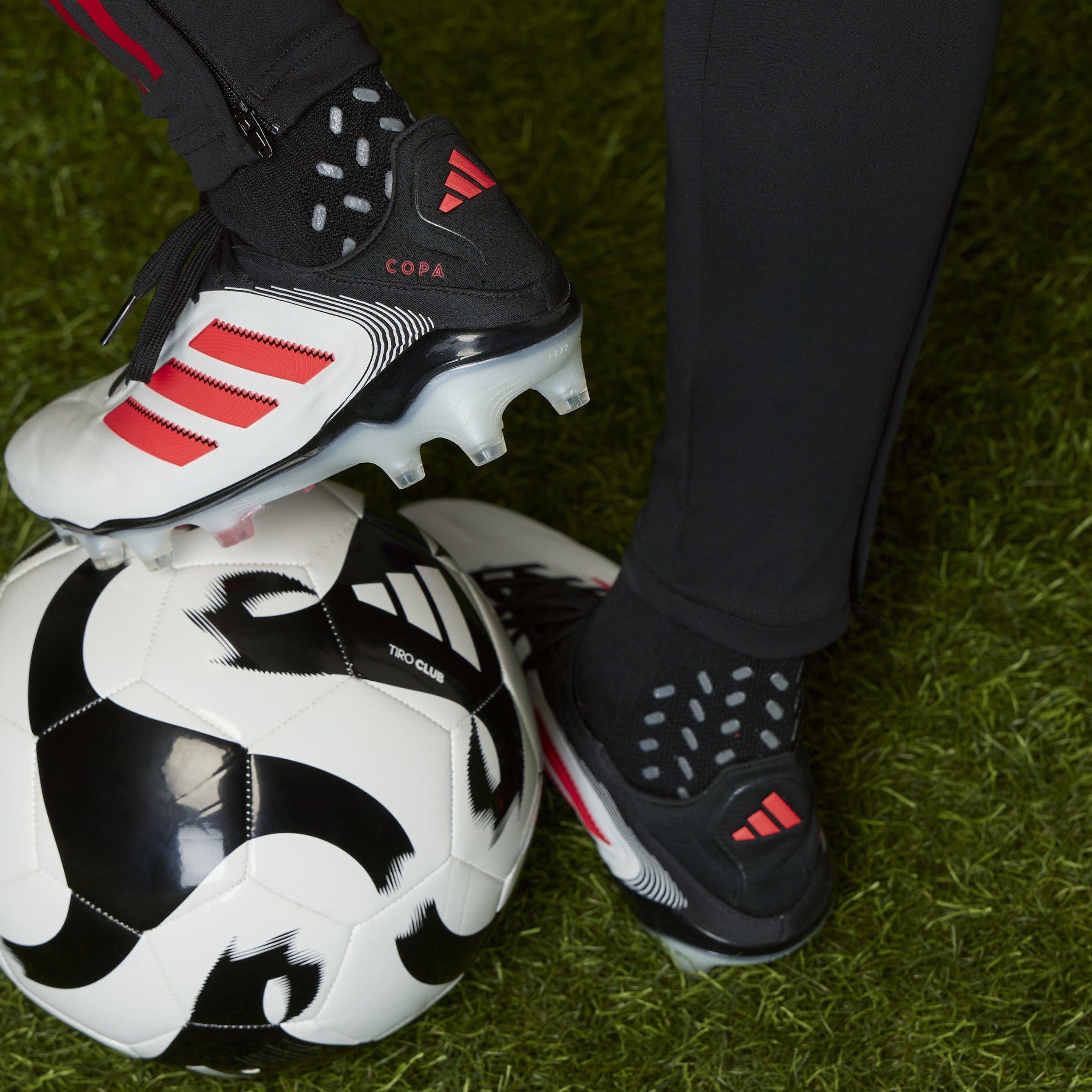 White/Red - adidas - Copa Pure III Elite Adults Firm Ground Football Boots - 14