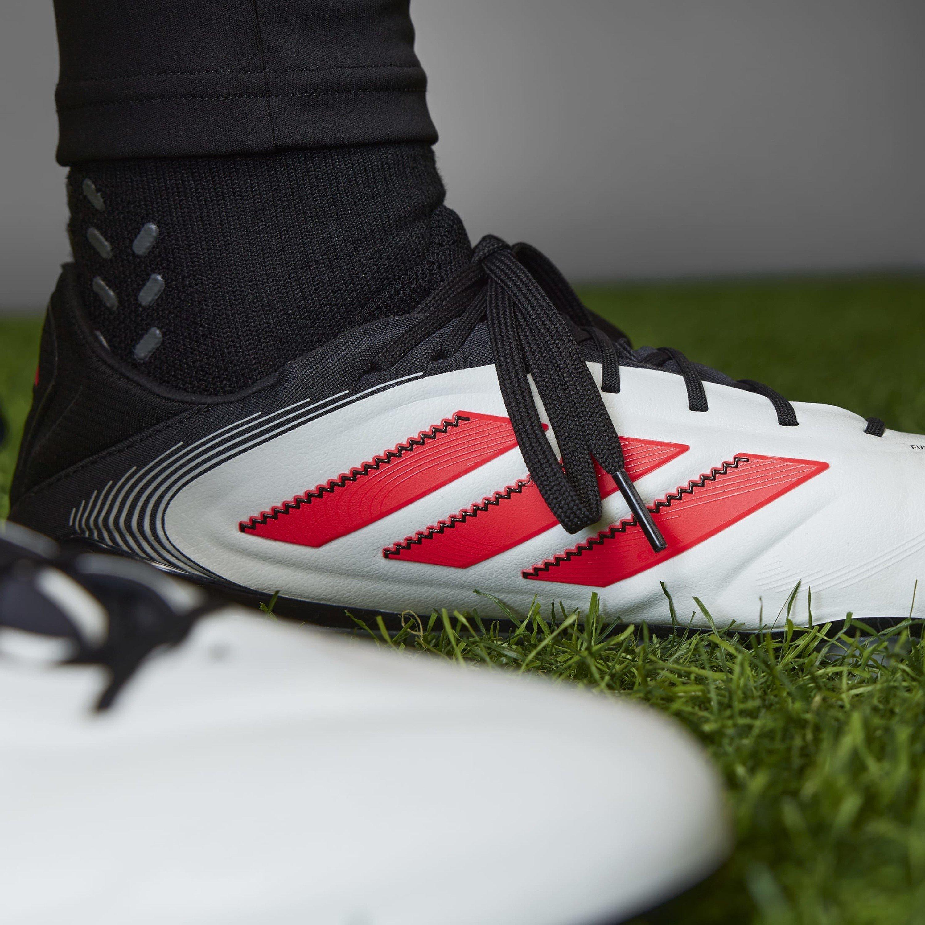 White/Red - adidas - Copa Pure III Elite Adults Firm Ground Football Boots - 16