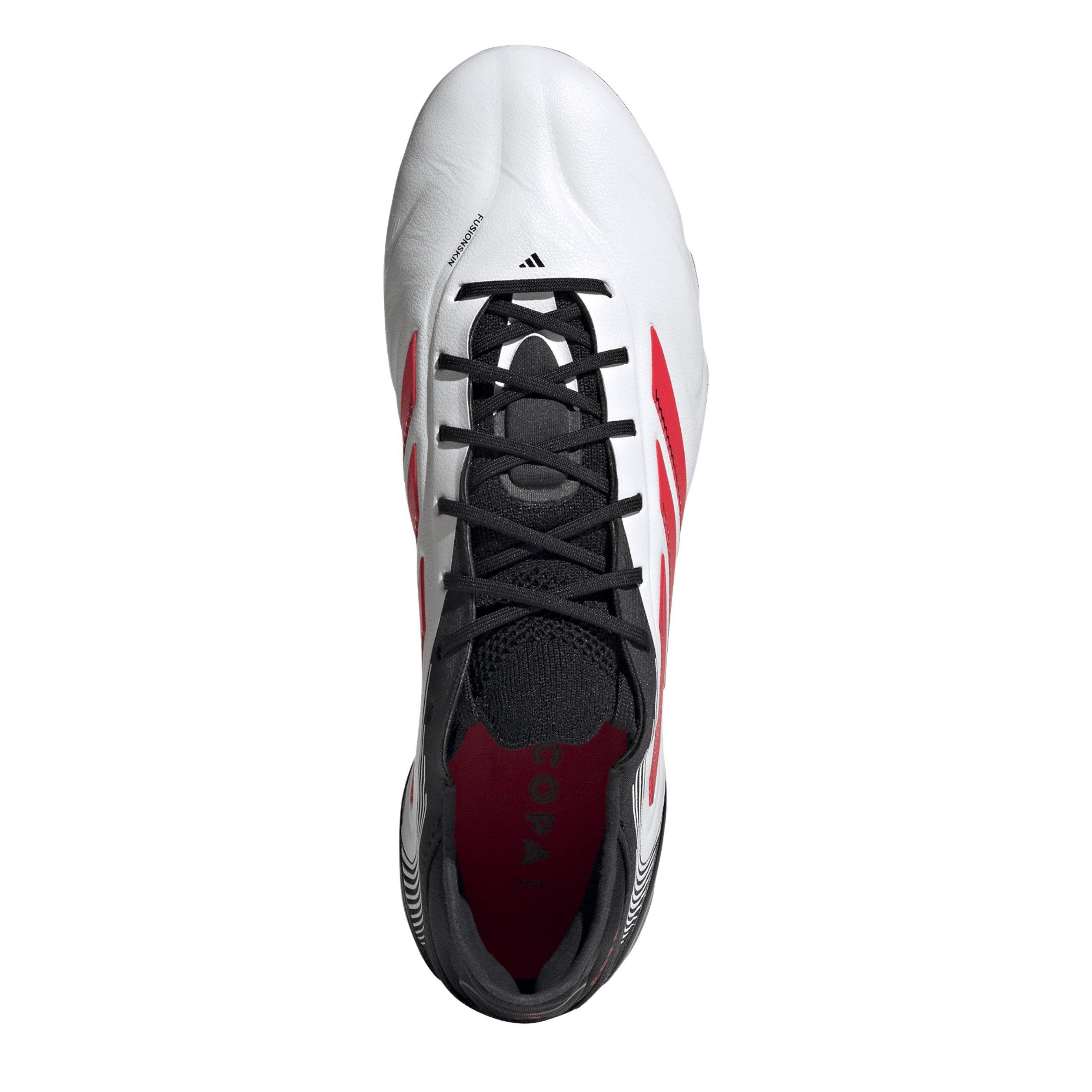 White/Red - adidas - Copa Pure III Elite Adults Firm Ground Football Boots - 6