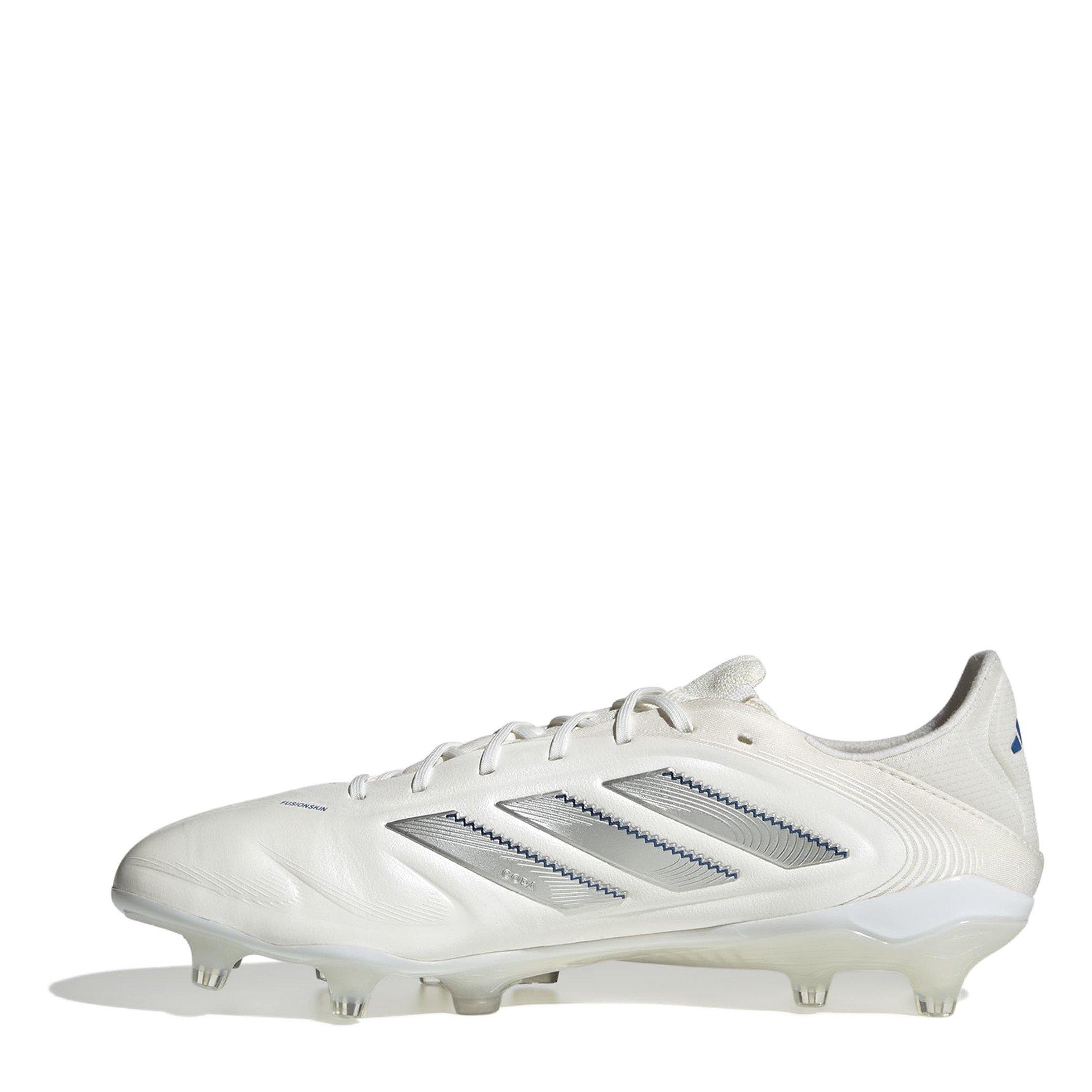 White/Silver - adidas - Copa Pure III Elite Adults Firm Ground Football Boots - 2