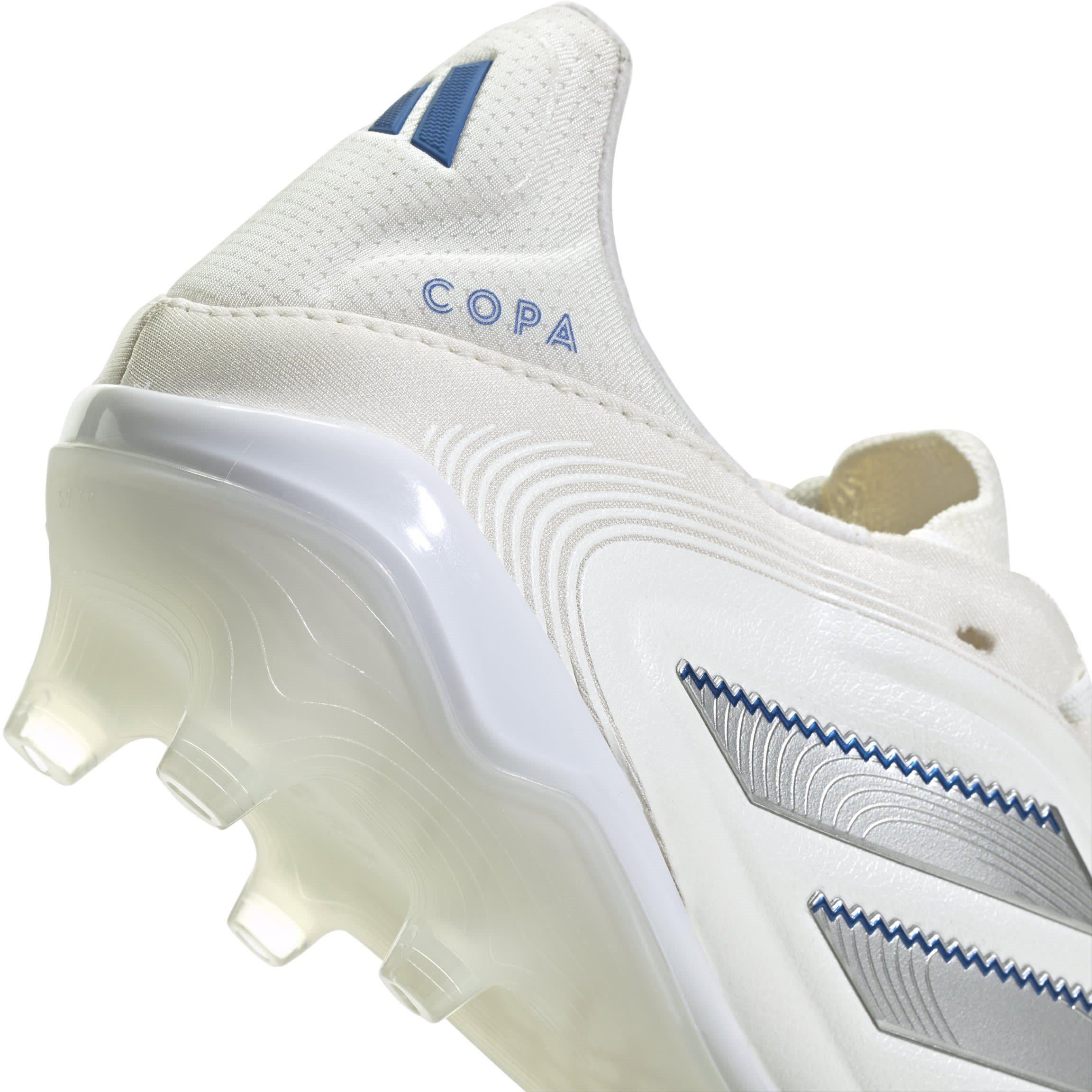 White/Silver - adidas - Copa Pure III Elite Adults Firm Ground Football Boots - 8