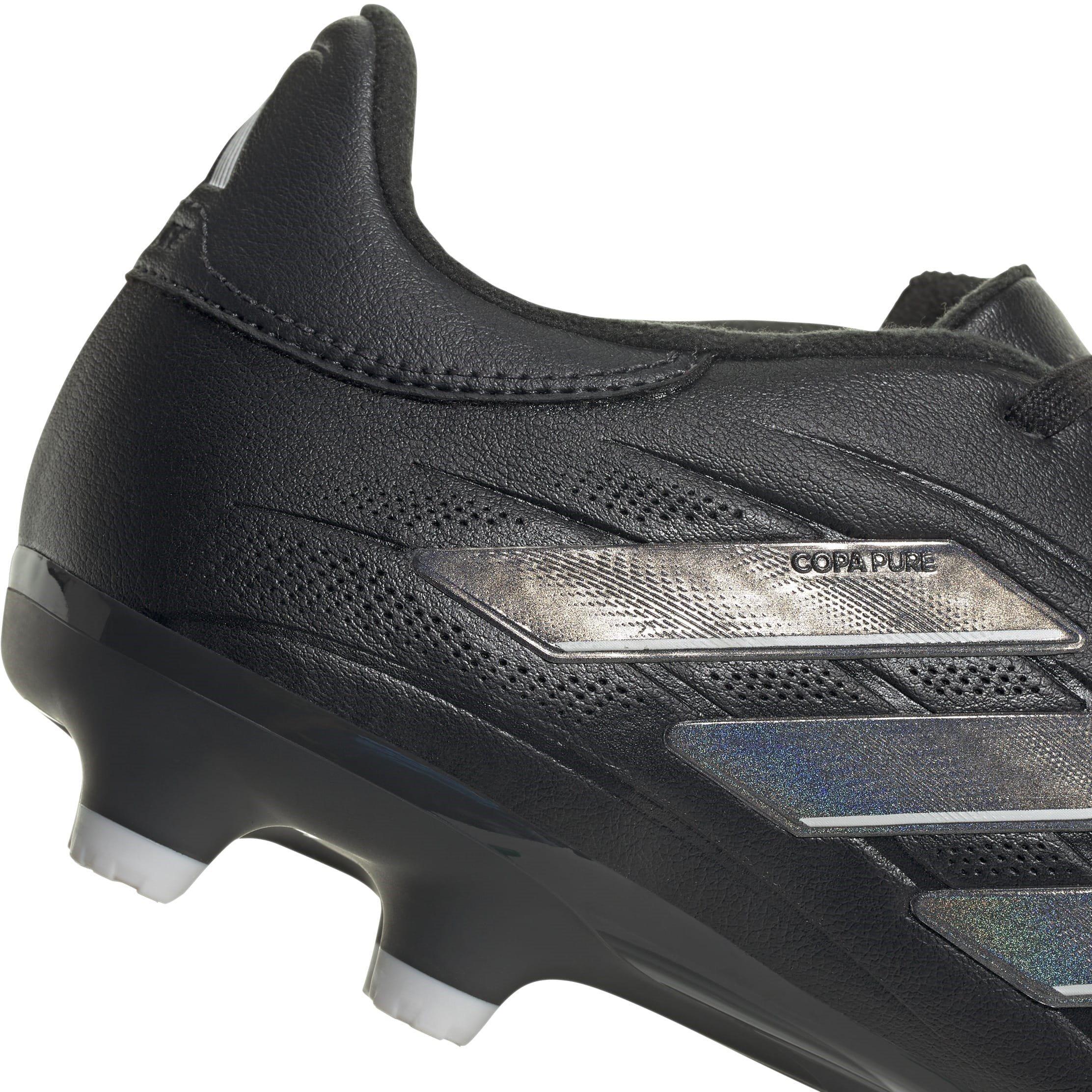 Negro/Gris - adidas - Copa Pure 2 League Firm Ground Football Boots - 8