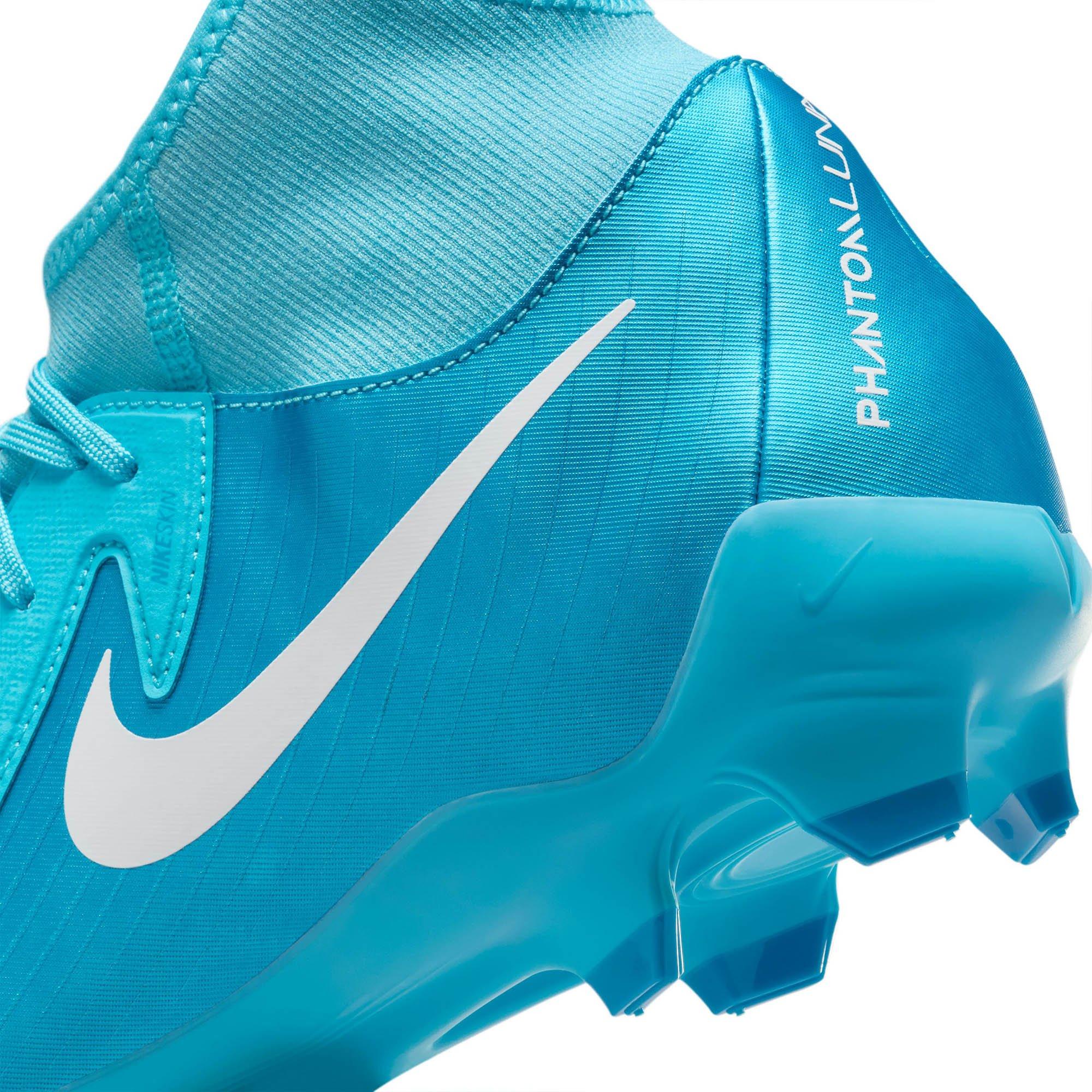 Blue Fury/White - Nike - Phantom Luna 2 Academy Firm Ground Football Boots - 8