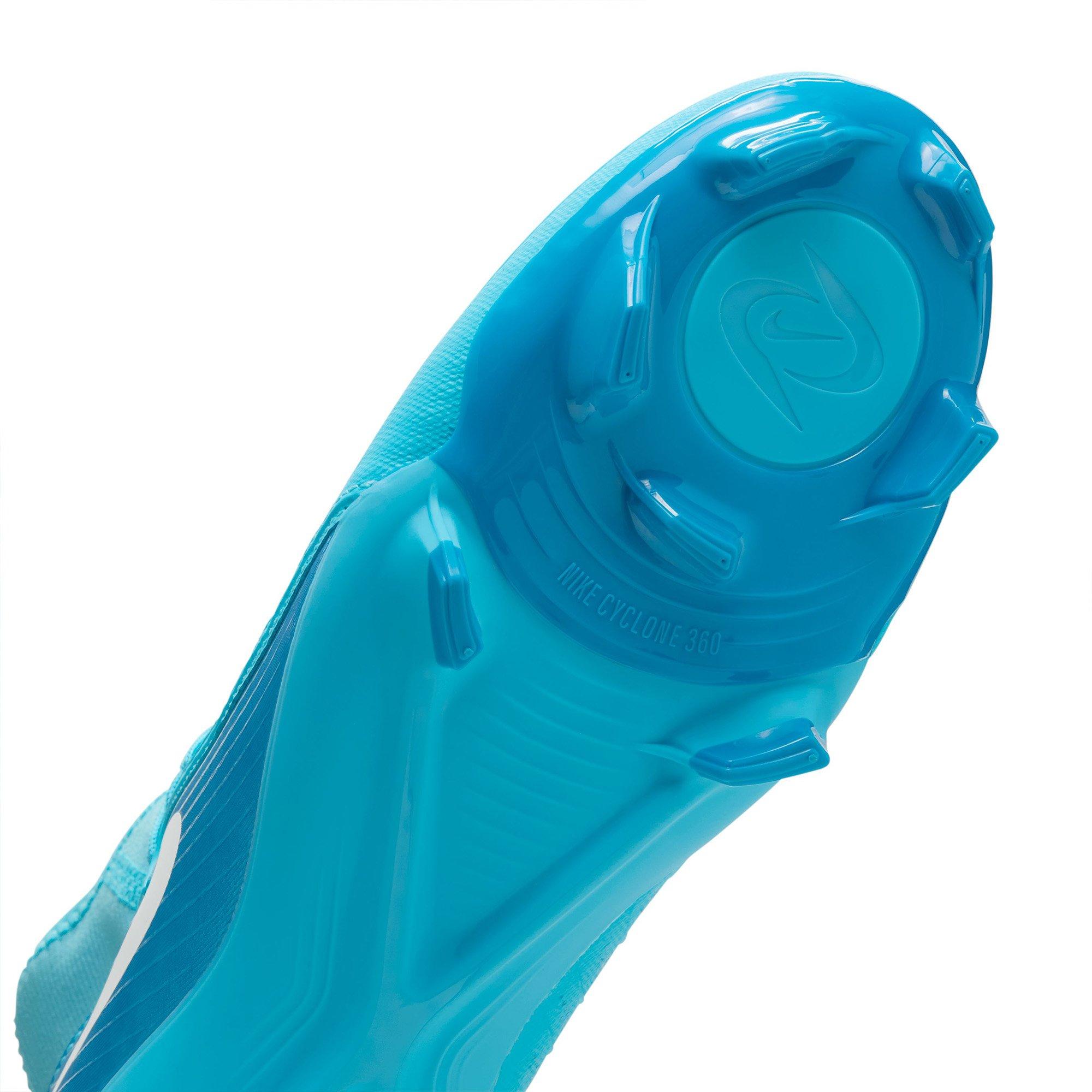 Blue Fury/White - Nike - Phantom Luna 2 Academy Firm Ground Football Boots - 9