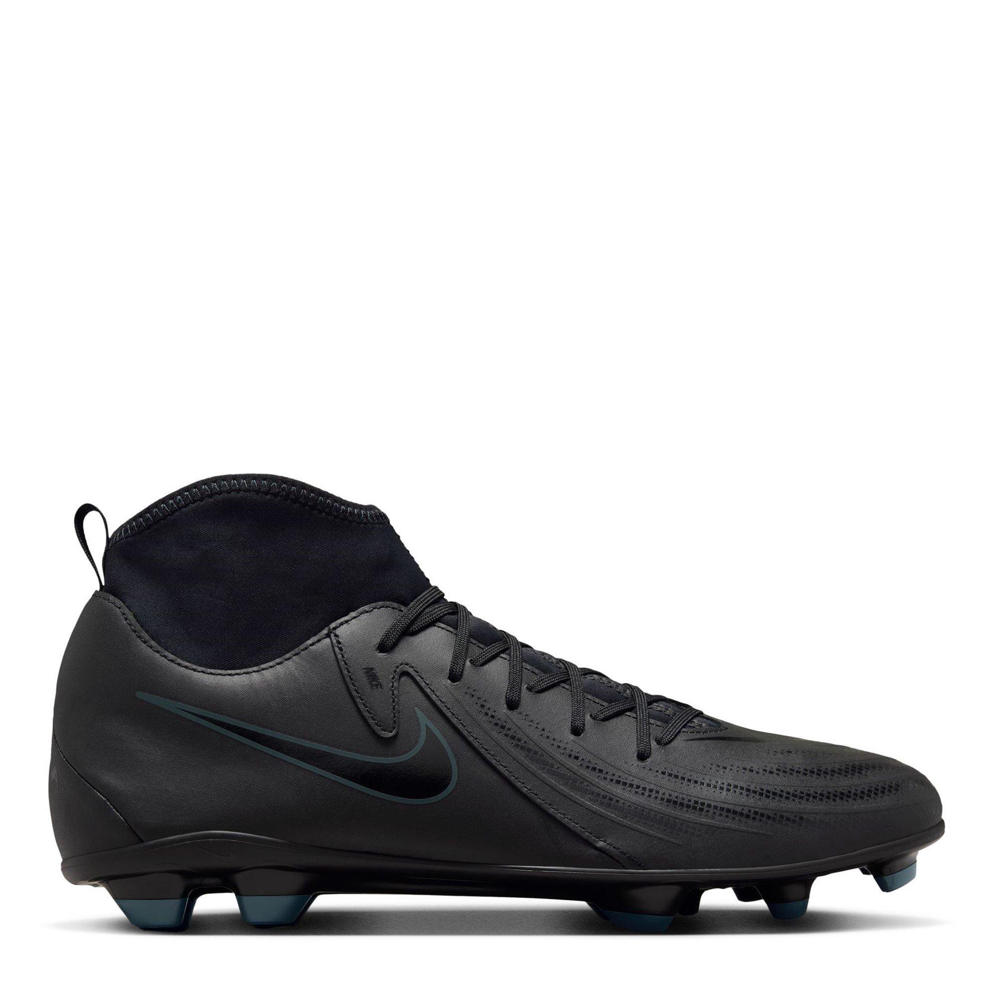 Nike Men's Phantom Luna Ii Club Firm Ground Football Boots - Black/Green - 8 (42.5)