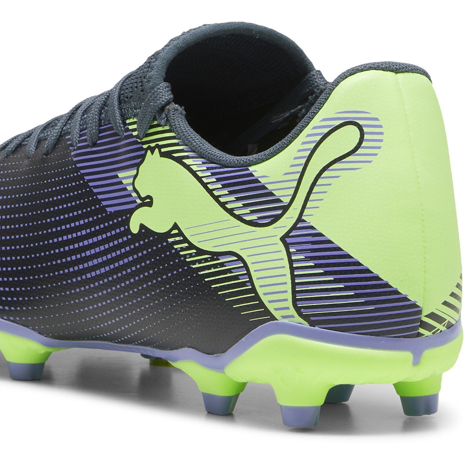 Grey/Purple/Grn - Puma - Future 7 Play Firm Ground Football Boots - 5