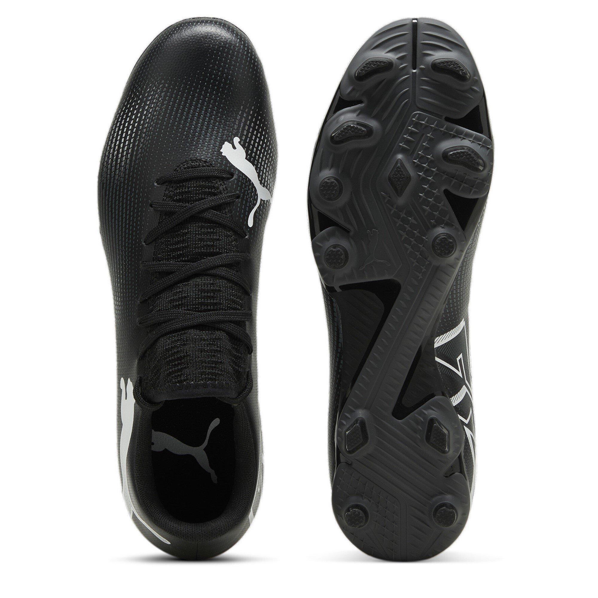 Black/White - Puma - Future 7 Play Firm Ground Football Boots - 3