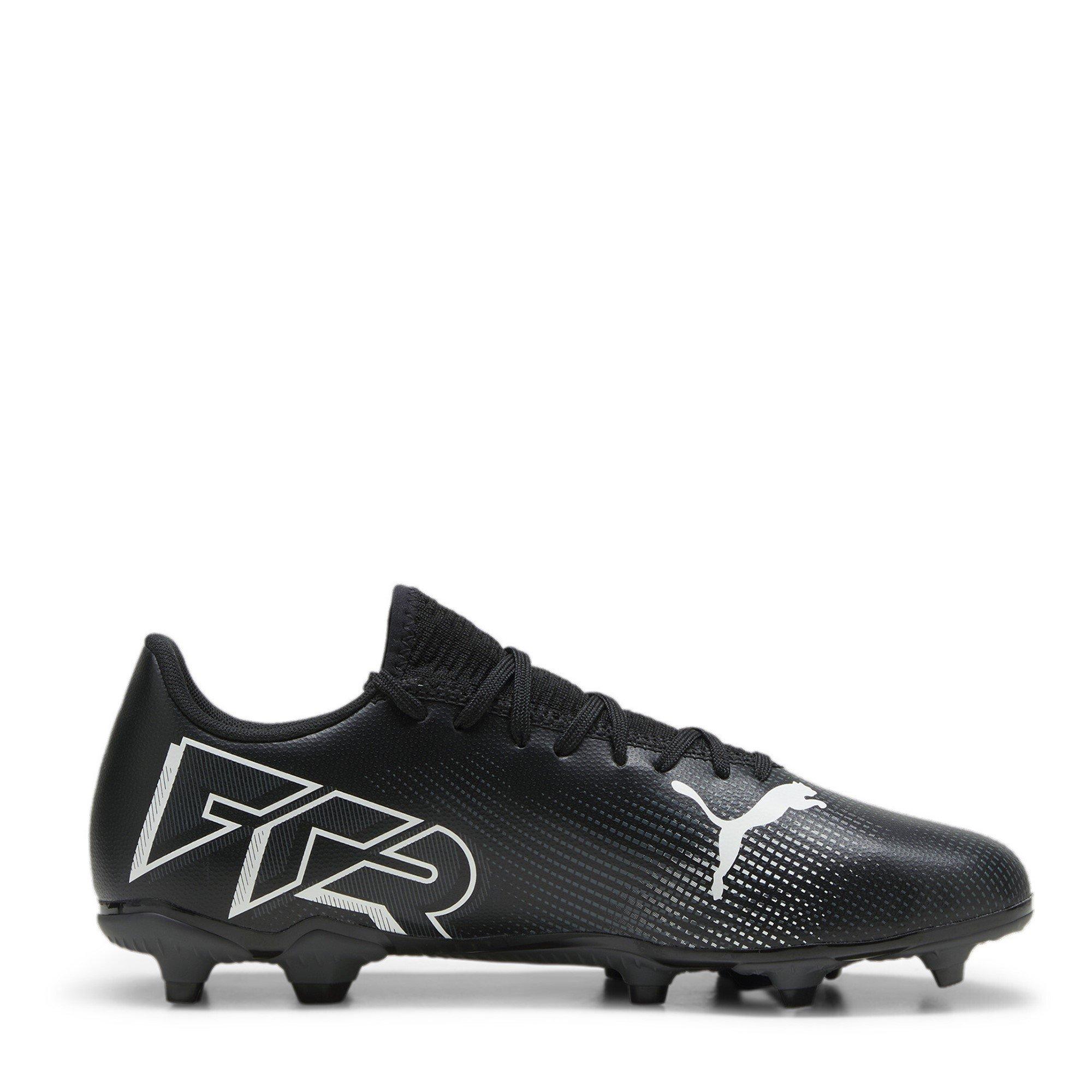 Black/White - Puma - Future 7 Play Firm Ground Football Boots - 4