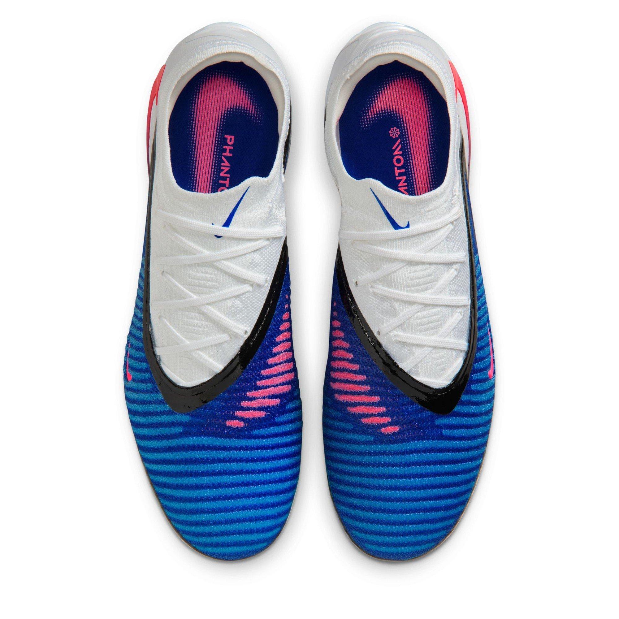 R.Blue/Pink-Wht - Nike - Phantom 6 Low Elite Firm Ground Boots - 6