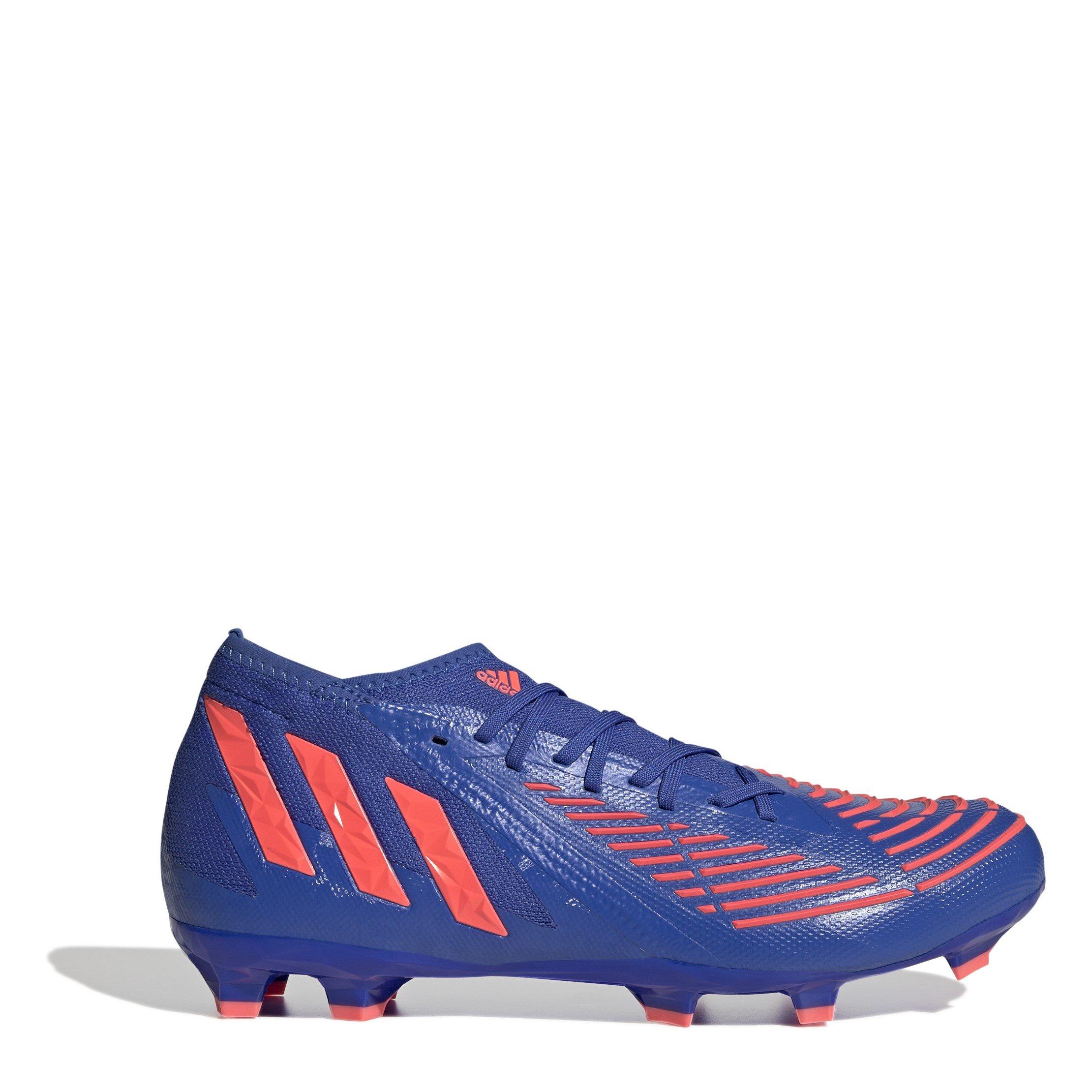 Blue/Orange - adidas - Predator Edge.2 Firm Ground Boots Unisex - 1