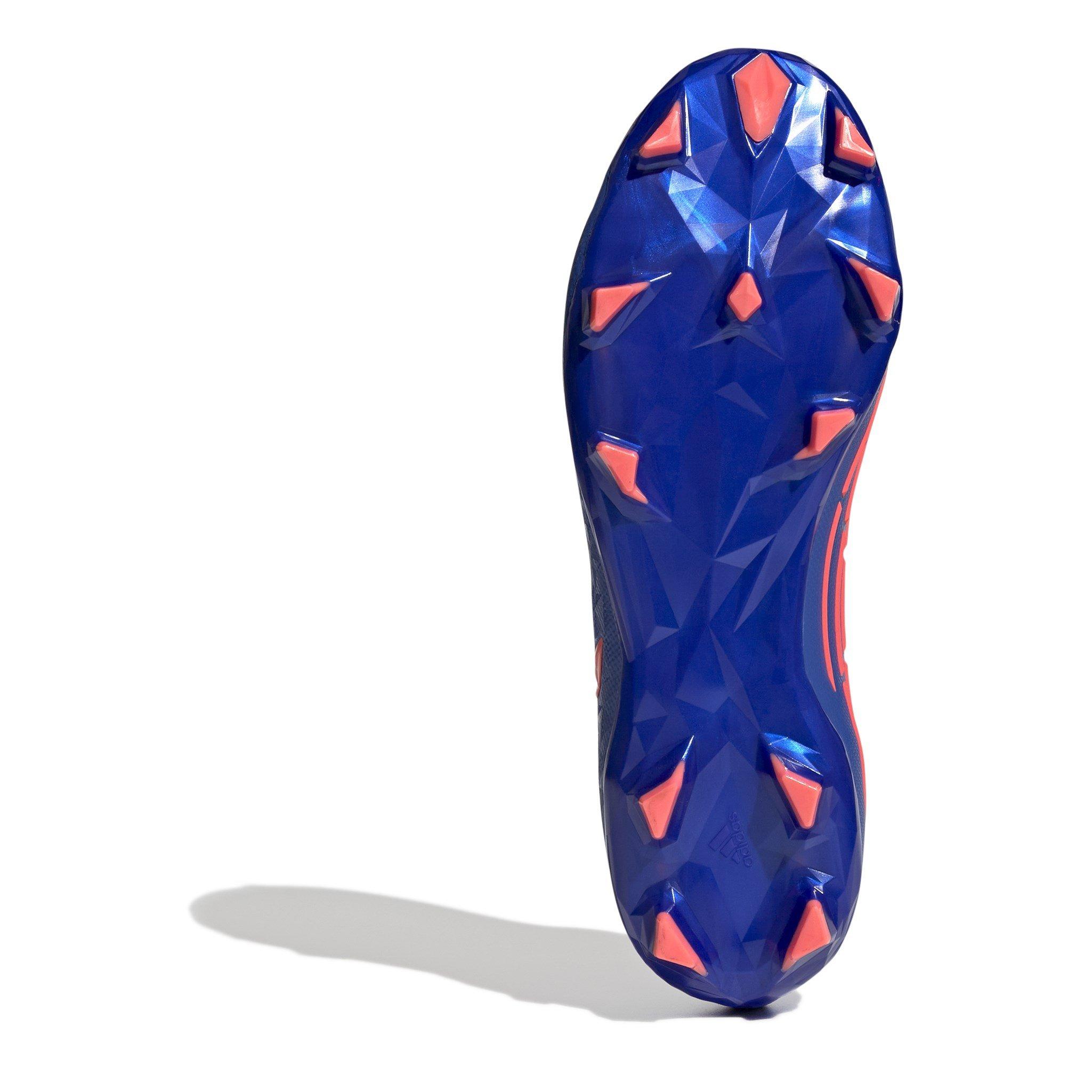 Blue/Orange - adidas - Edge.2 Firm Ground Boots Unisex - 6