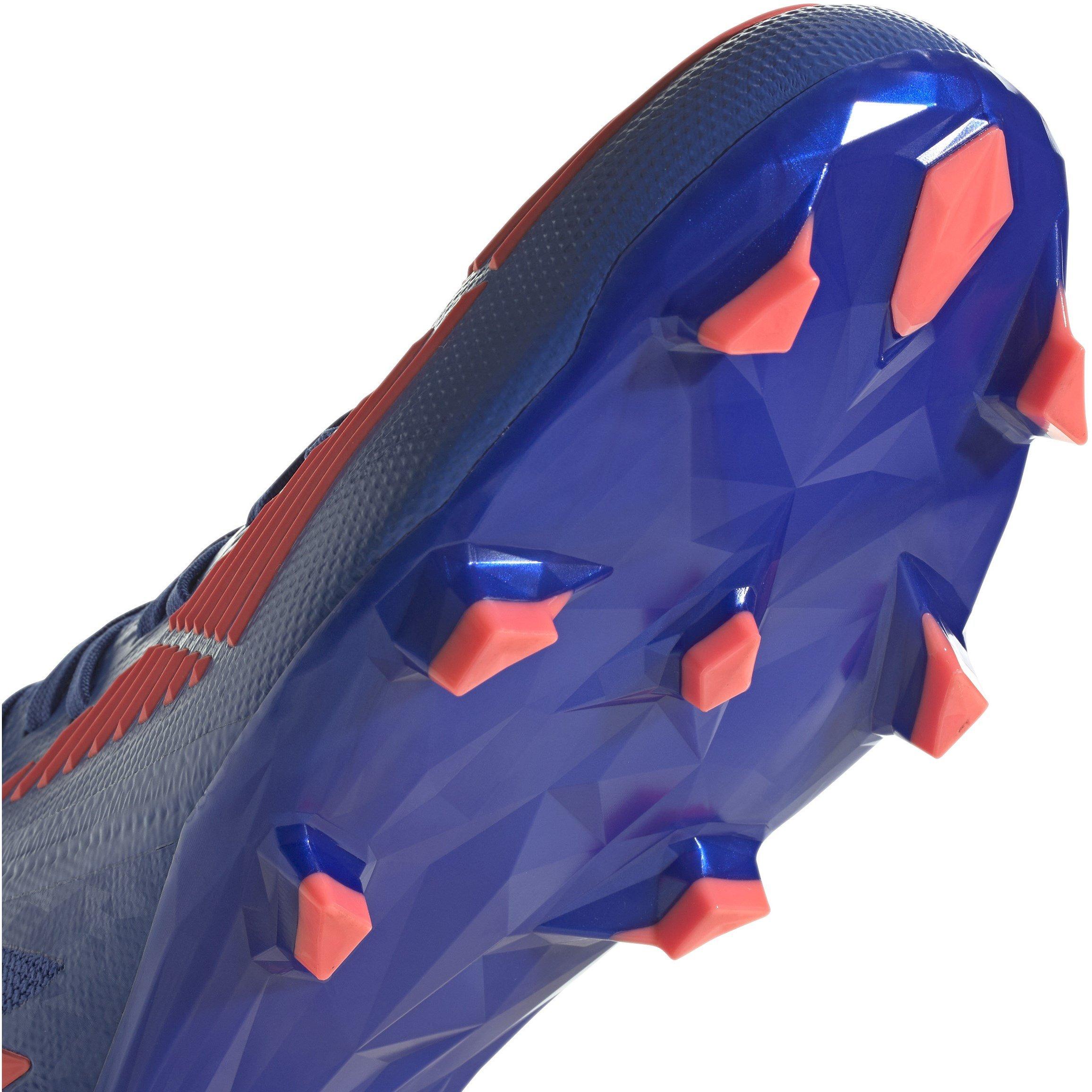 Blue/Orange - adidas - Edge.2 Firm Ground Boots Unisex - 8