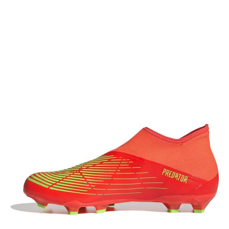 Rojo/Verde/Negro - adidas - Predator Edge.3 Laceless Firm Ground Football Boots - 2