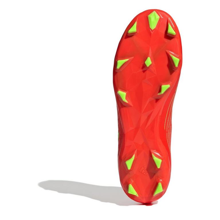 Rojo/Verde/Negro - adidas - Predator Edge.3 Laceless Firm Ground Football Boots - 6