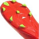 Rojo/Verde/Negro - adidas - Predator Edge.3 Laceless Firm Ground Football Boots - 9
