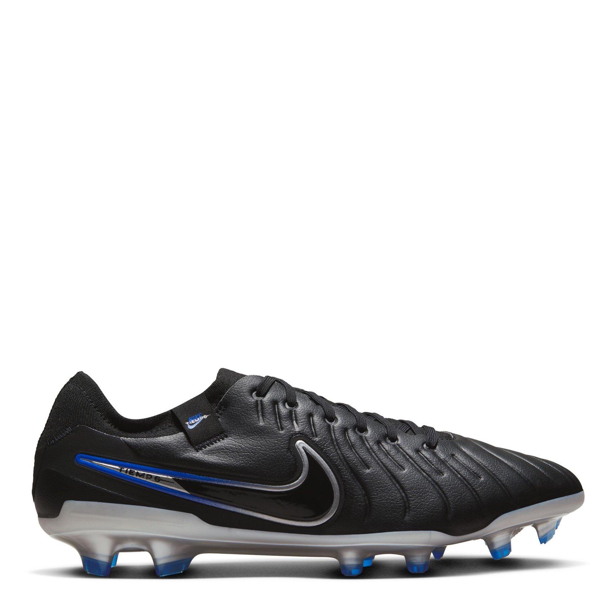 Preto/Cromado - Nike - Tiempo Legend 10 Pro Firm Ground Football Boots - 1